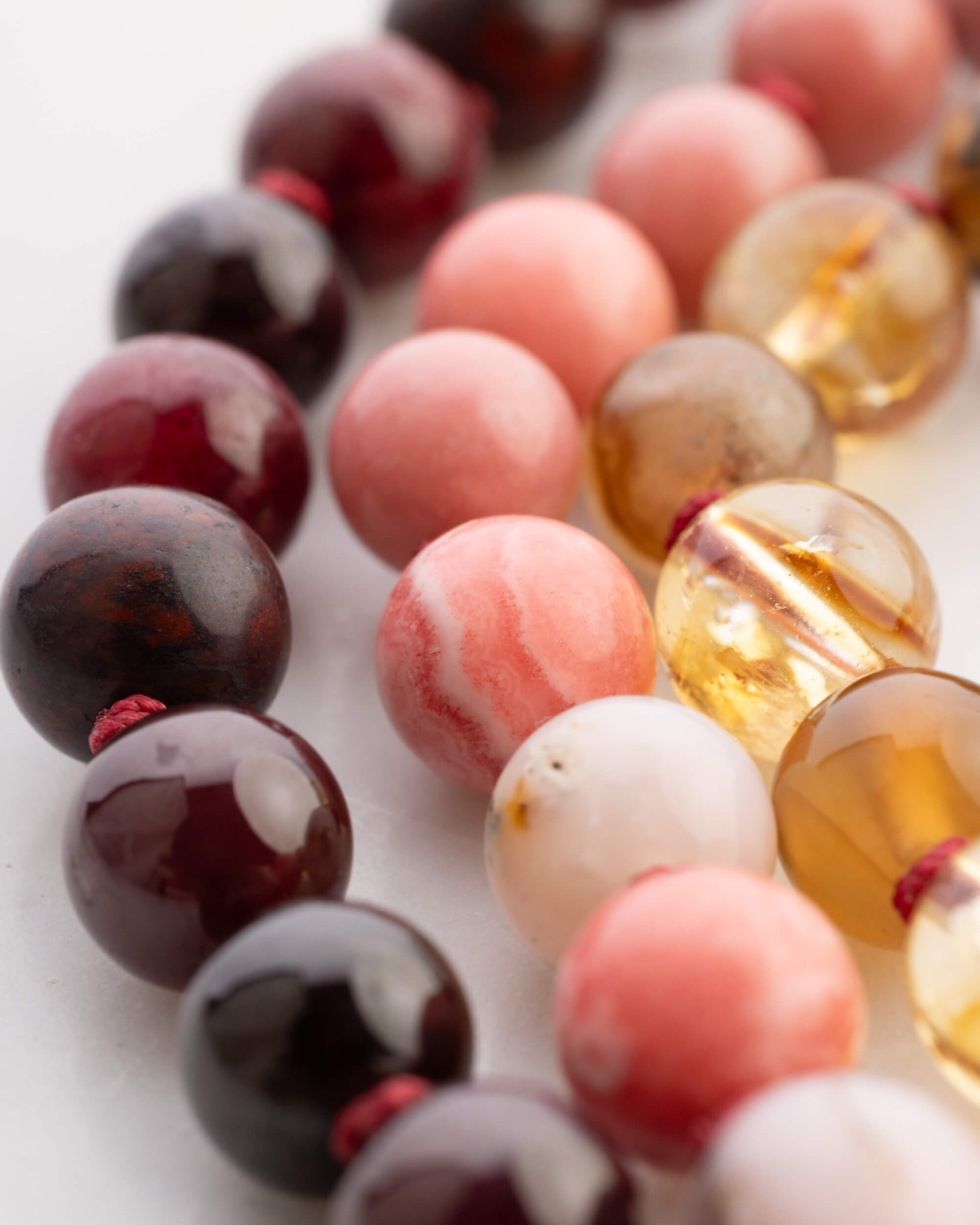 Japa Mala "Fuego" 108 Cuentas - Vitalidad y Acción Transformadora