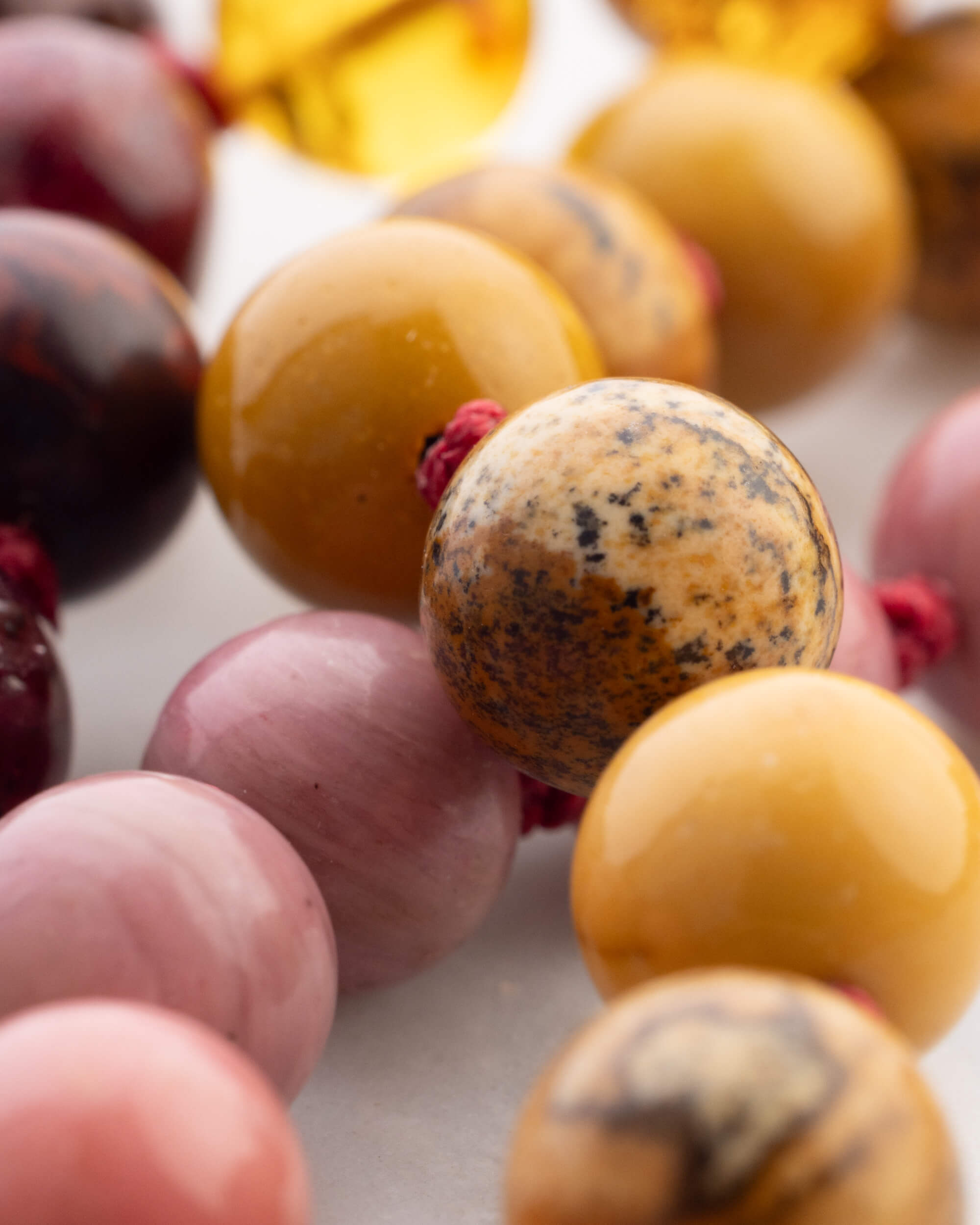 Japa Mala "Fuego" 108 Cuentas - Vitalidad y Acción Transformadora