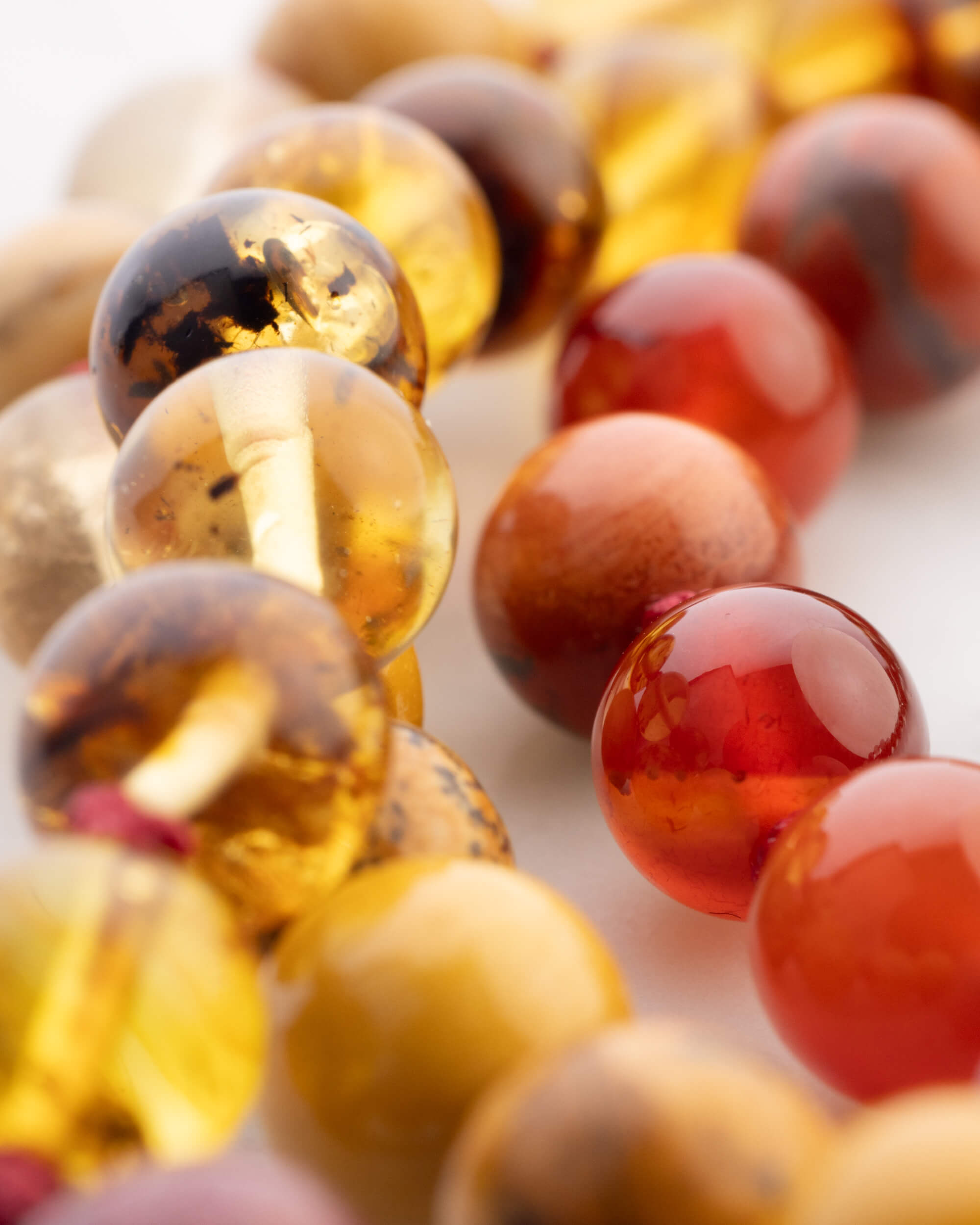 Japa Mala "Fuego" 108 Cuentas - Vitalidad y Acción Transformadora