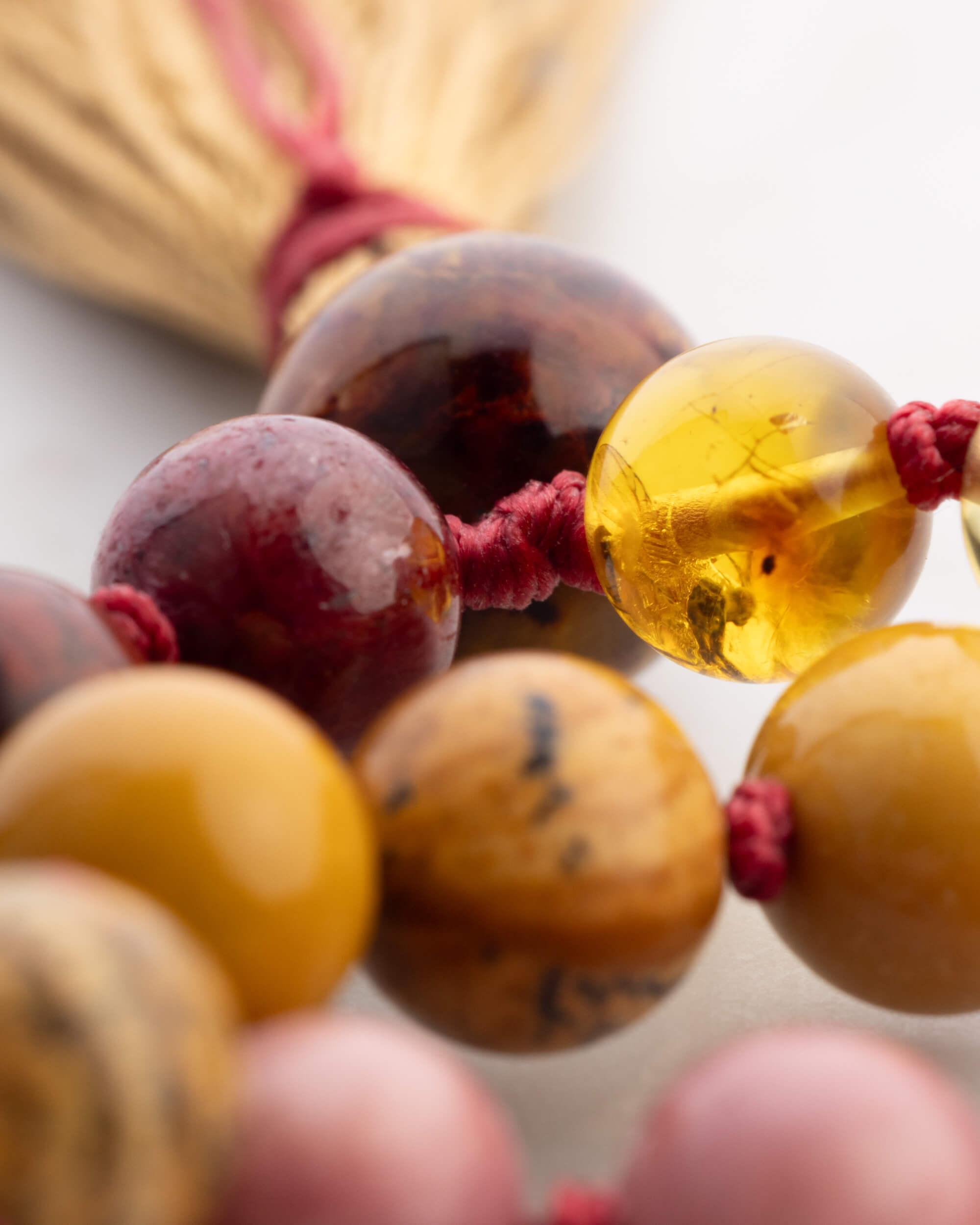 Japa Mala "Fuego" 108 Cuentas - Vitalidad y Acción Transformadora