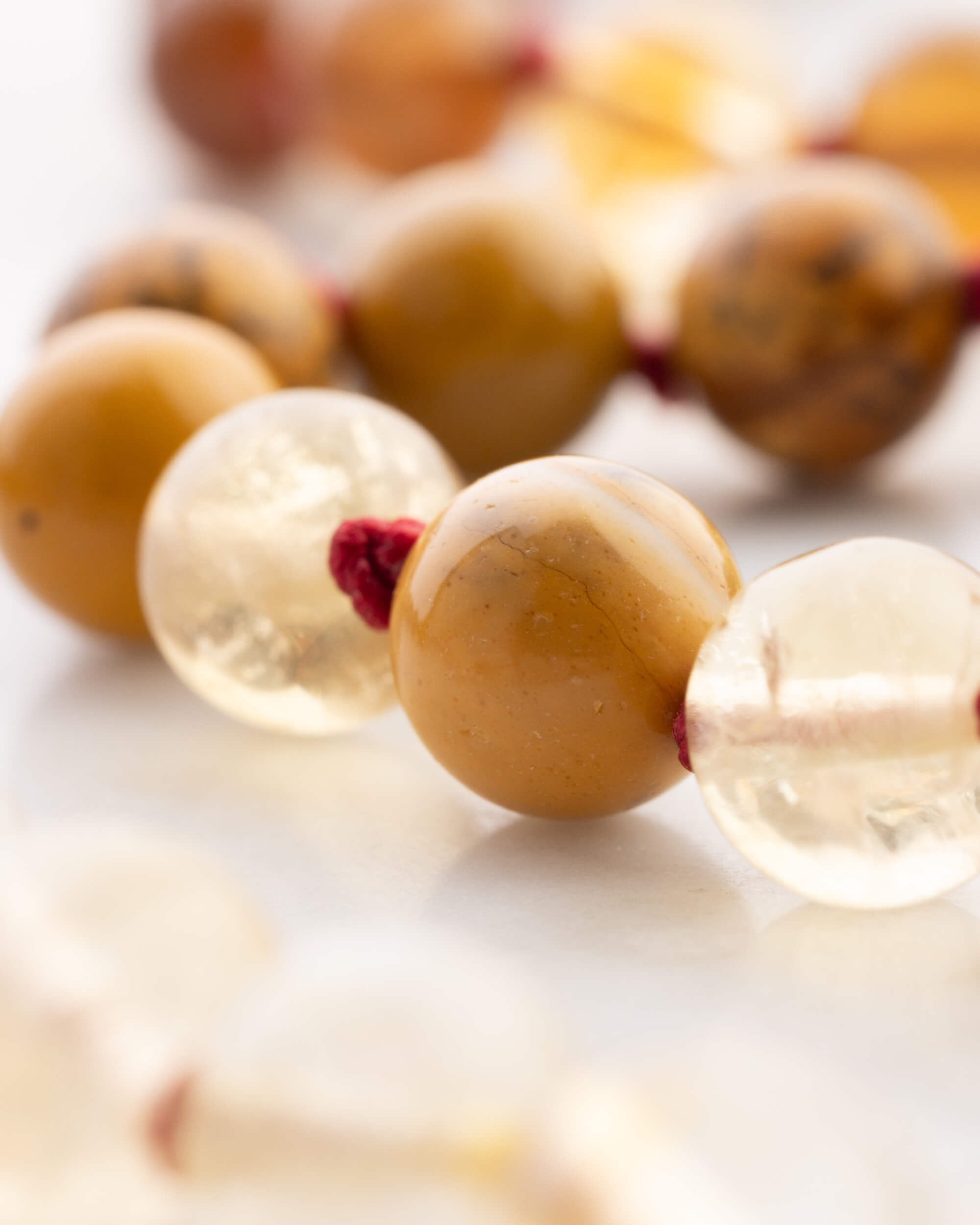 Japa Mala "Fuego" 108 Cuentas - Vitalidad y Acción Transformadora