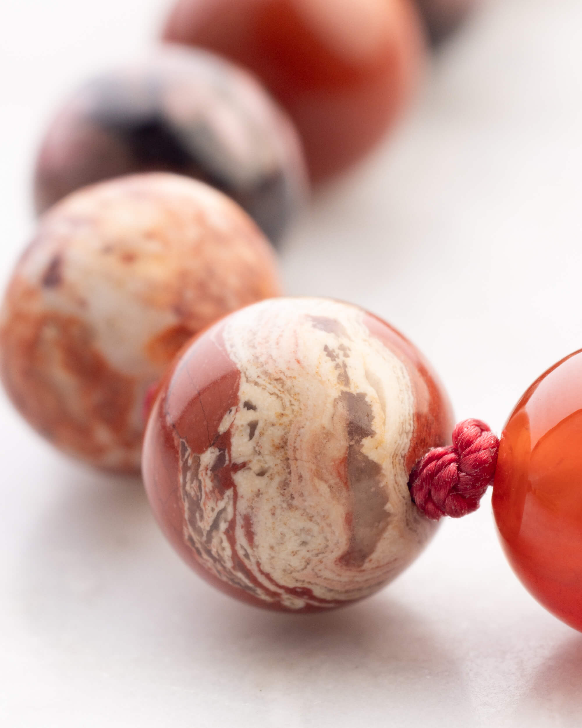 Japa Mala "Fuego" 108 Cuentas - Vitalidad y Acción Transformadora