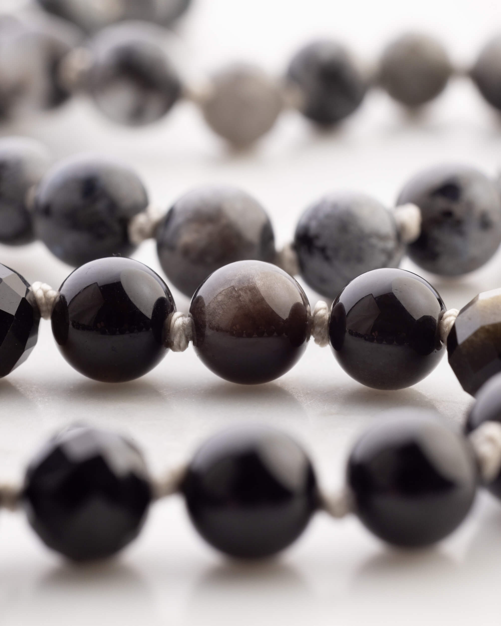 Japa Mala "Dualidad" 108 Cuentas - Equilibrio y Luz