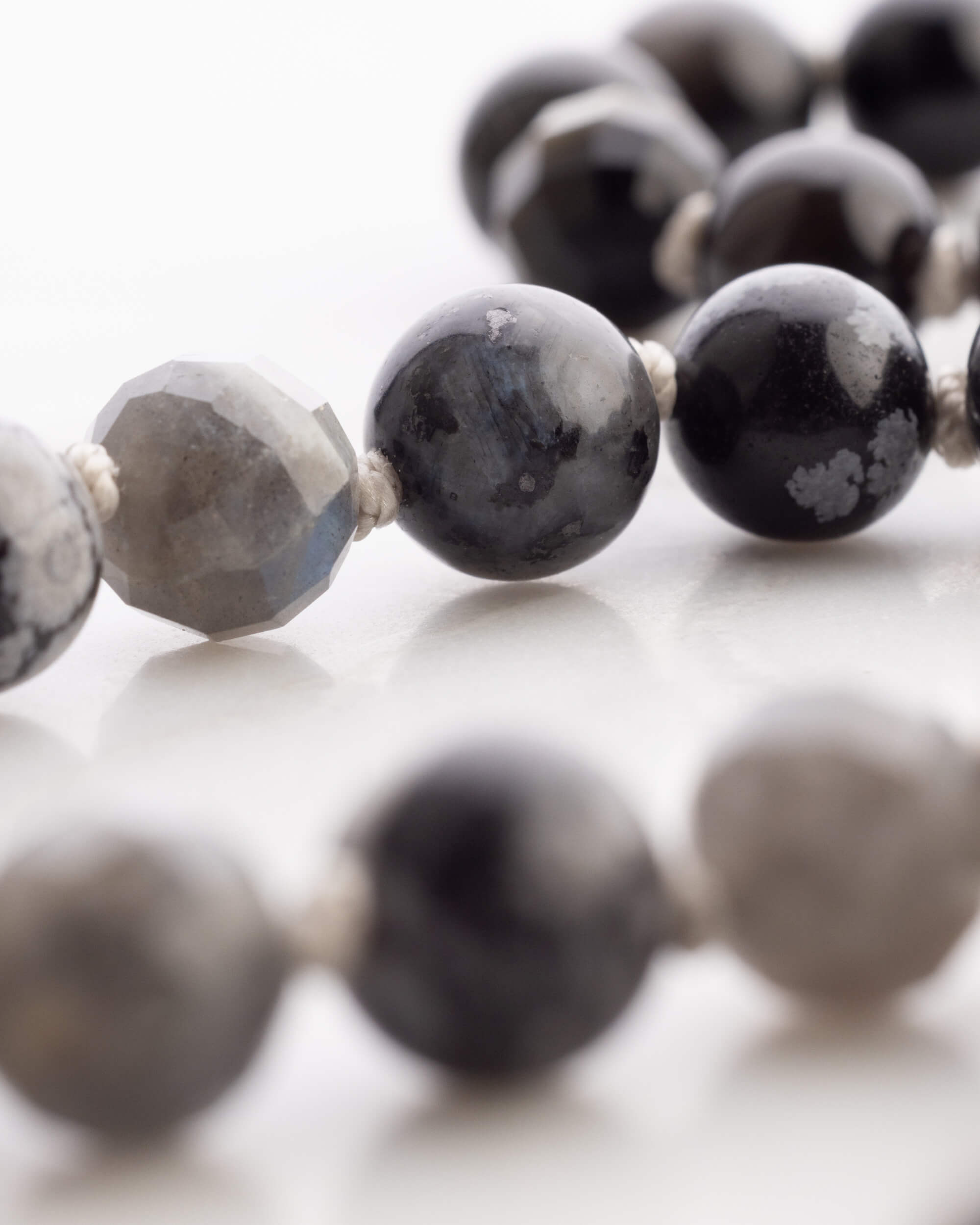 Japa Mala "Dualidad" 108 Cuentas - Equilibrio y Luz