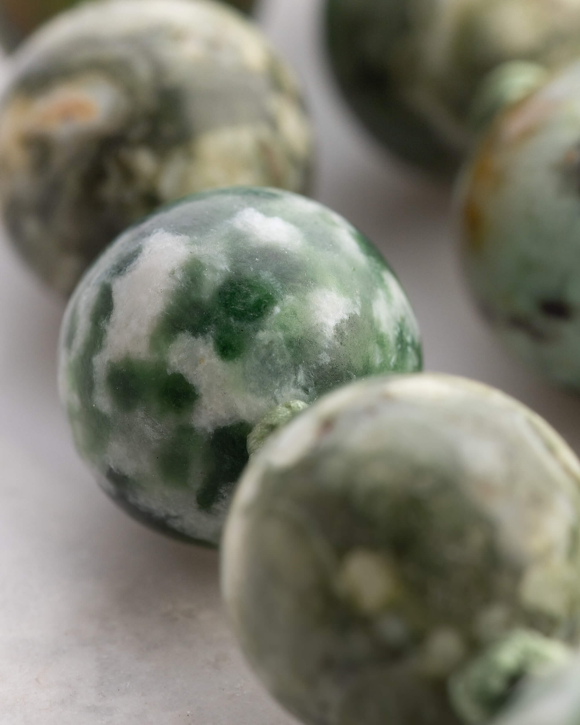 Japa Mala "Corazón" 108 Cuentas - Sanación y Amor Enraizado