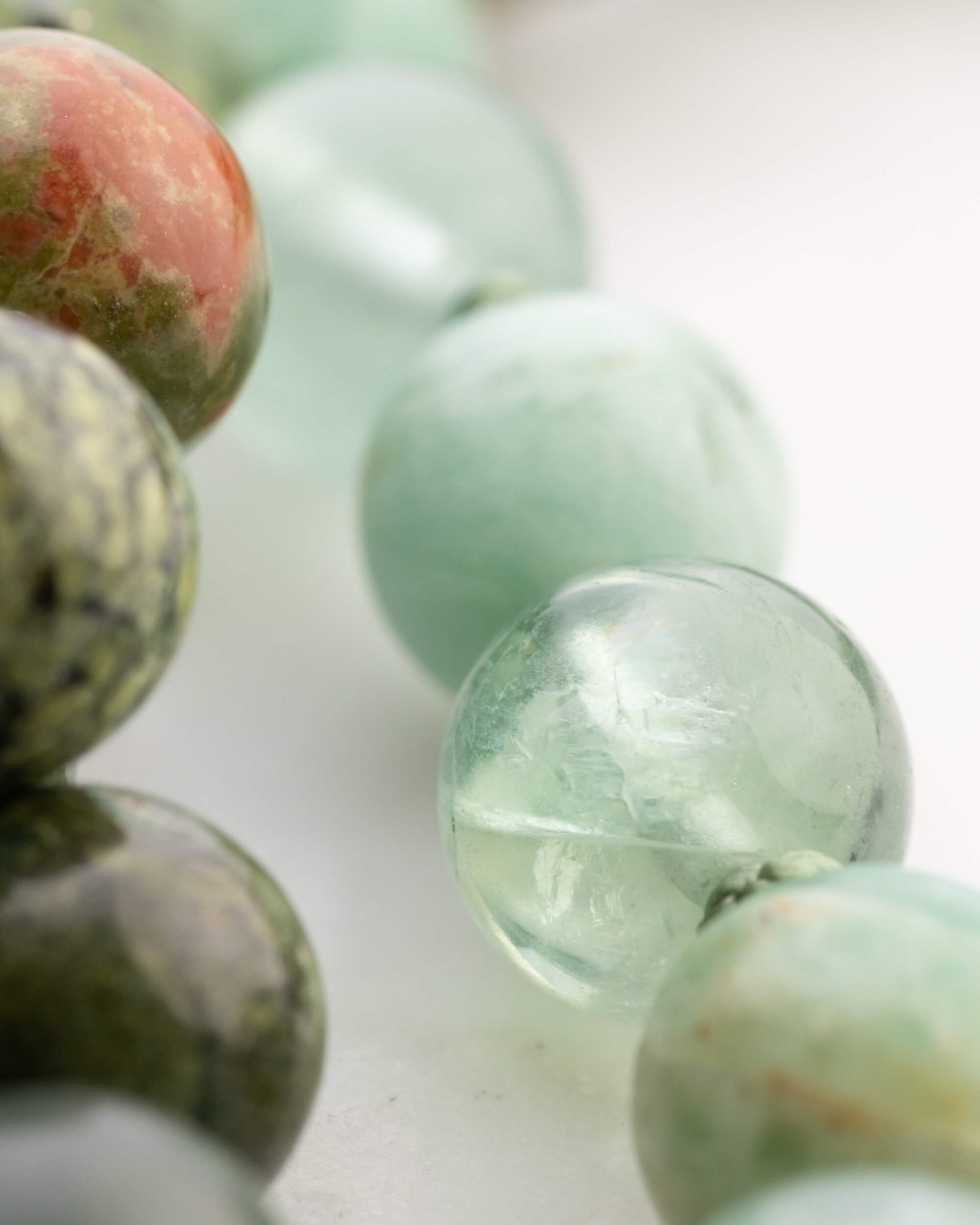 Japa Mala "Corazón" 108 Cuentas - Sanación y Amor Enraizado