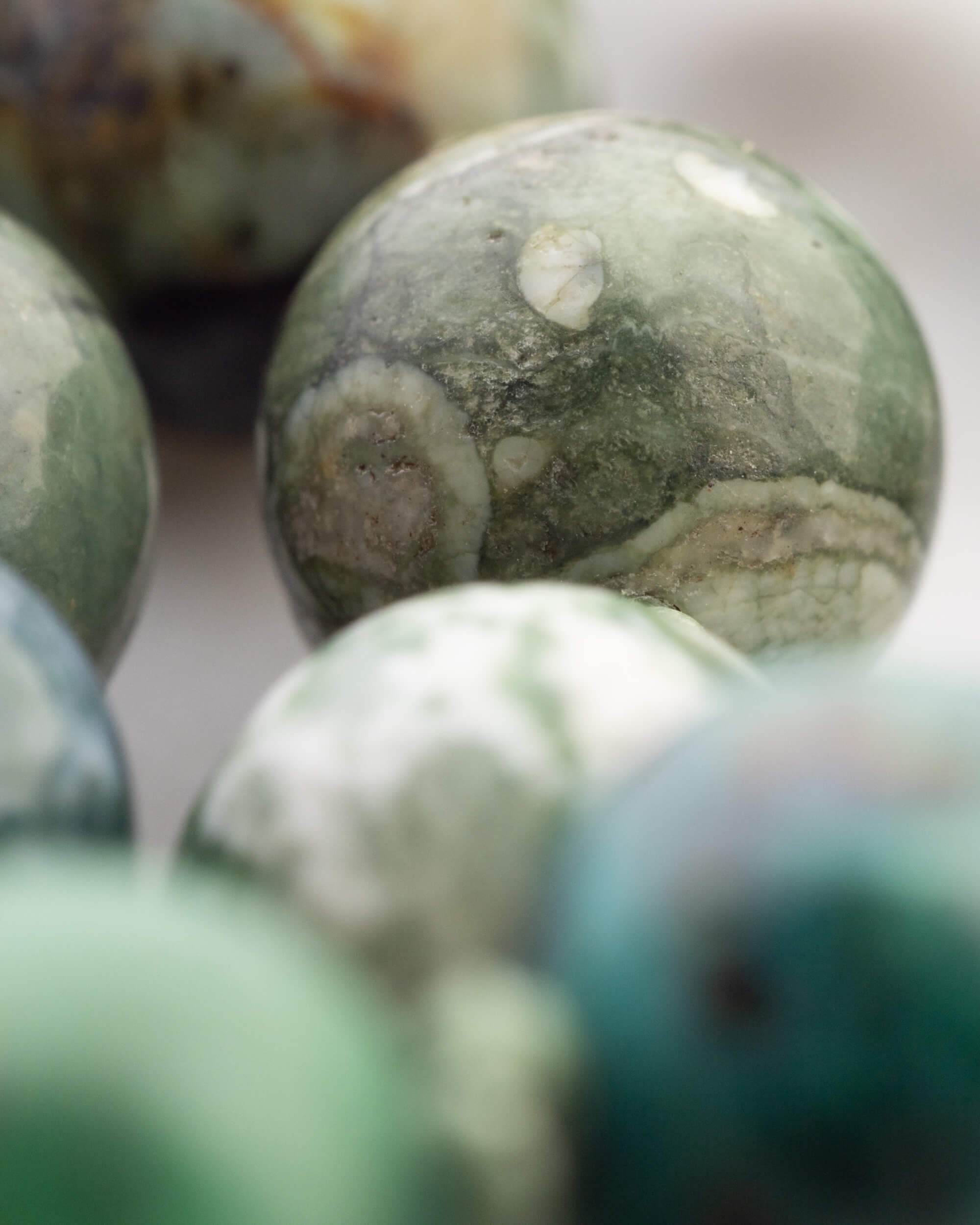 Japa Mala "Corazón" 108 Cuentas - Sanación y Amor Enraizado