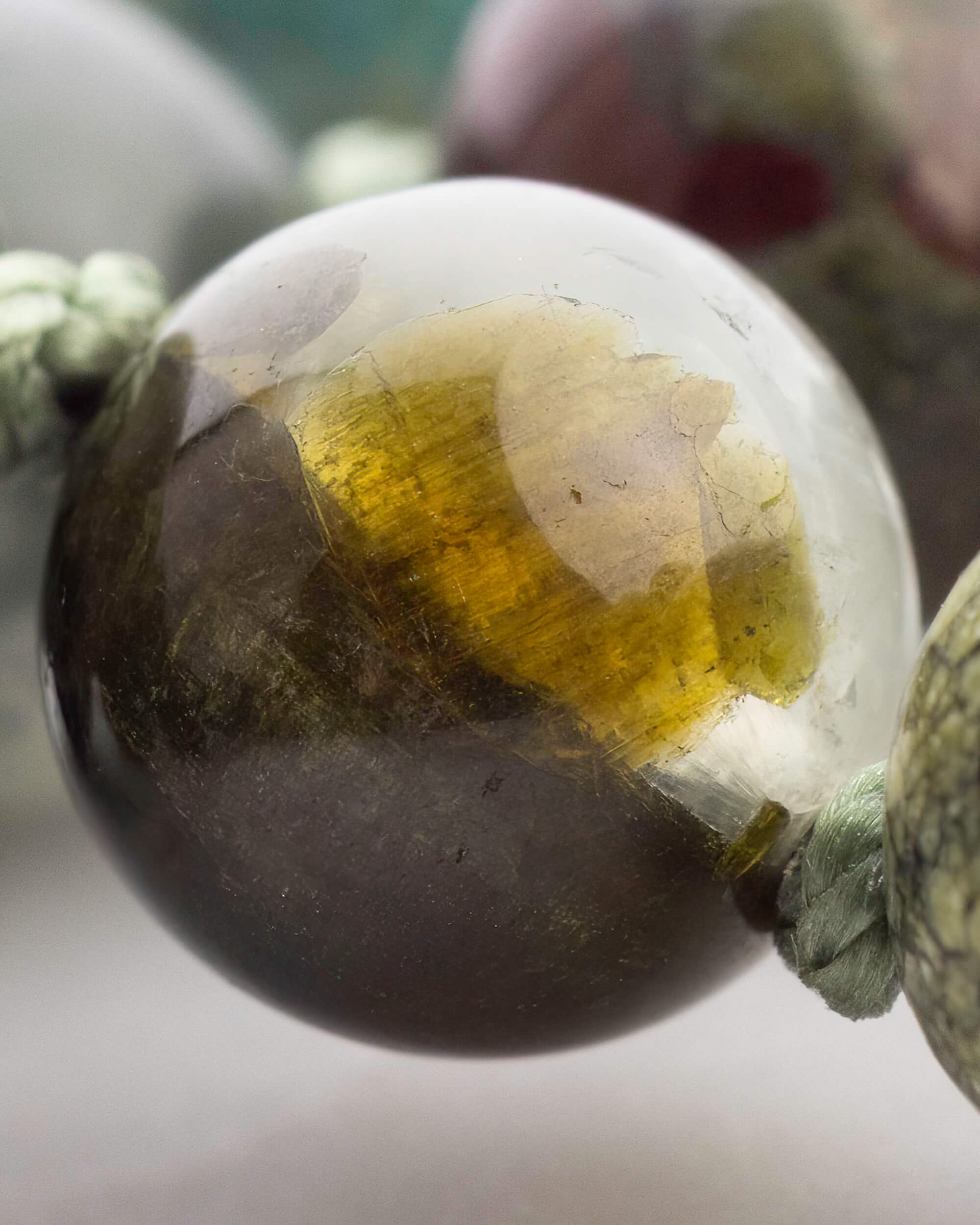 Japa Mala "Corazón" 108 Cuentas - Sanación y Amor Enraizado