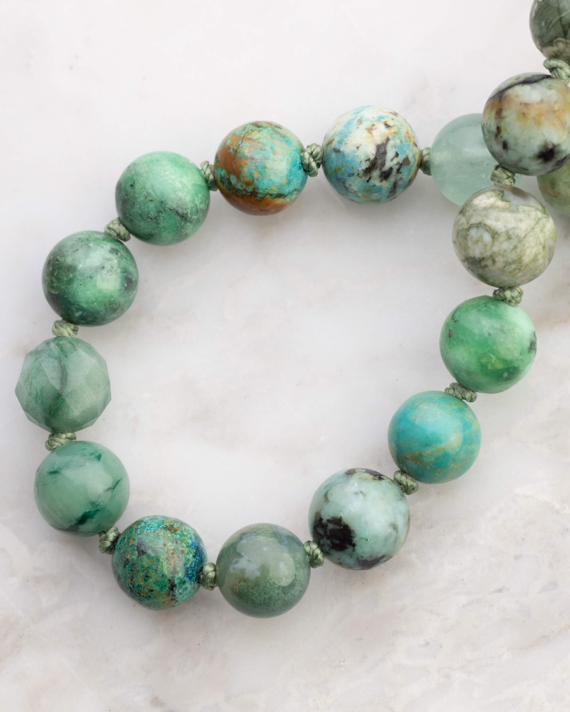 Japa Mala "Corazón" 108 Cuentas - Sanación y Amor Enraizado