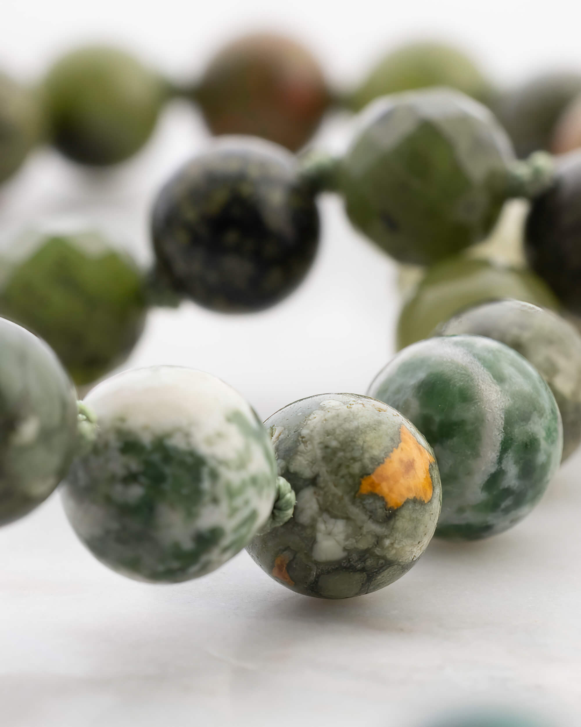 Japa Mala "Corazón" 108 Cuentas - Sanación y Amor Enraizado