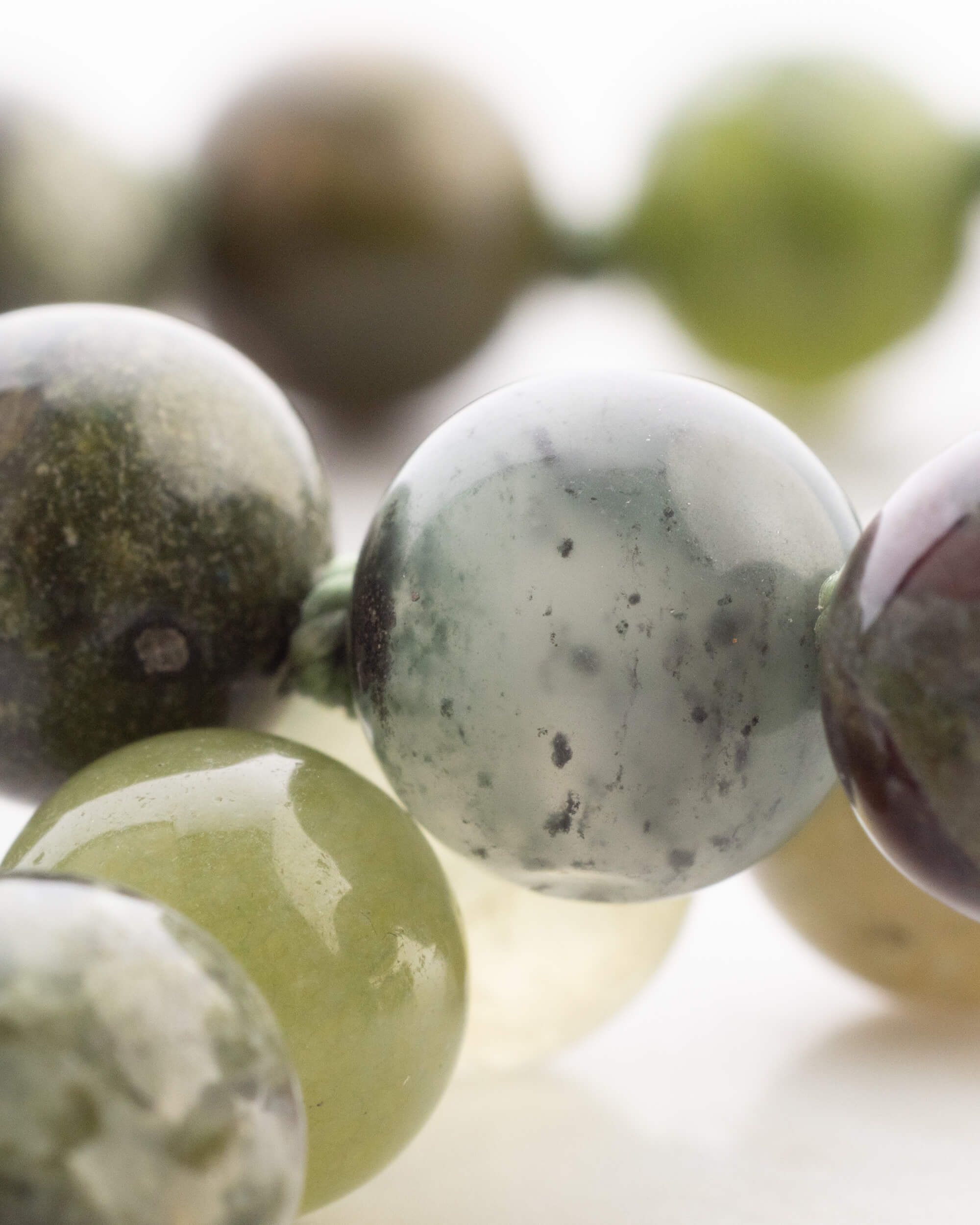 Japa Mala "Corazón" 108 Cuentas - Sanación y Amor Enraizado