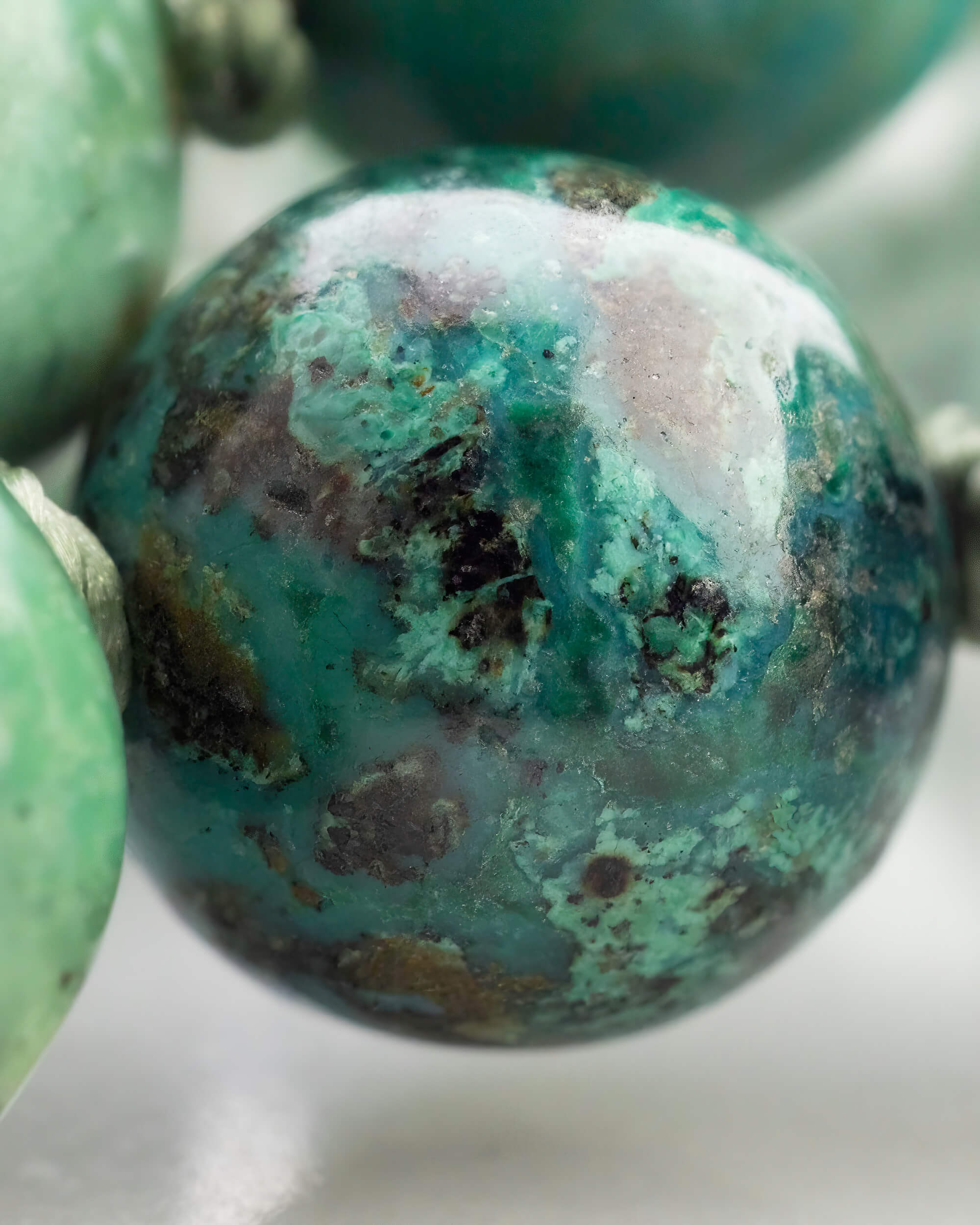 Japa Mala "Corazón" 108 Cuentas - Sanación y Amor Enraizado