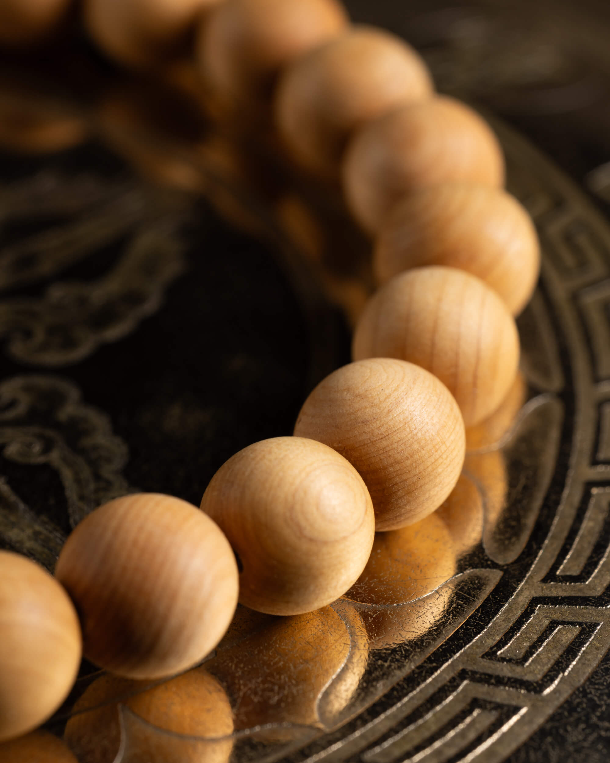 Pulsera de Madera de Sándalo (8 mm)