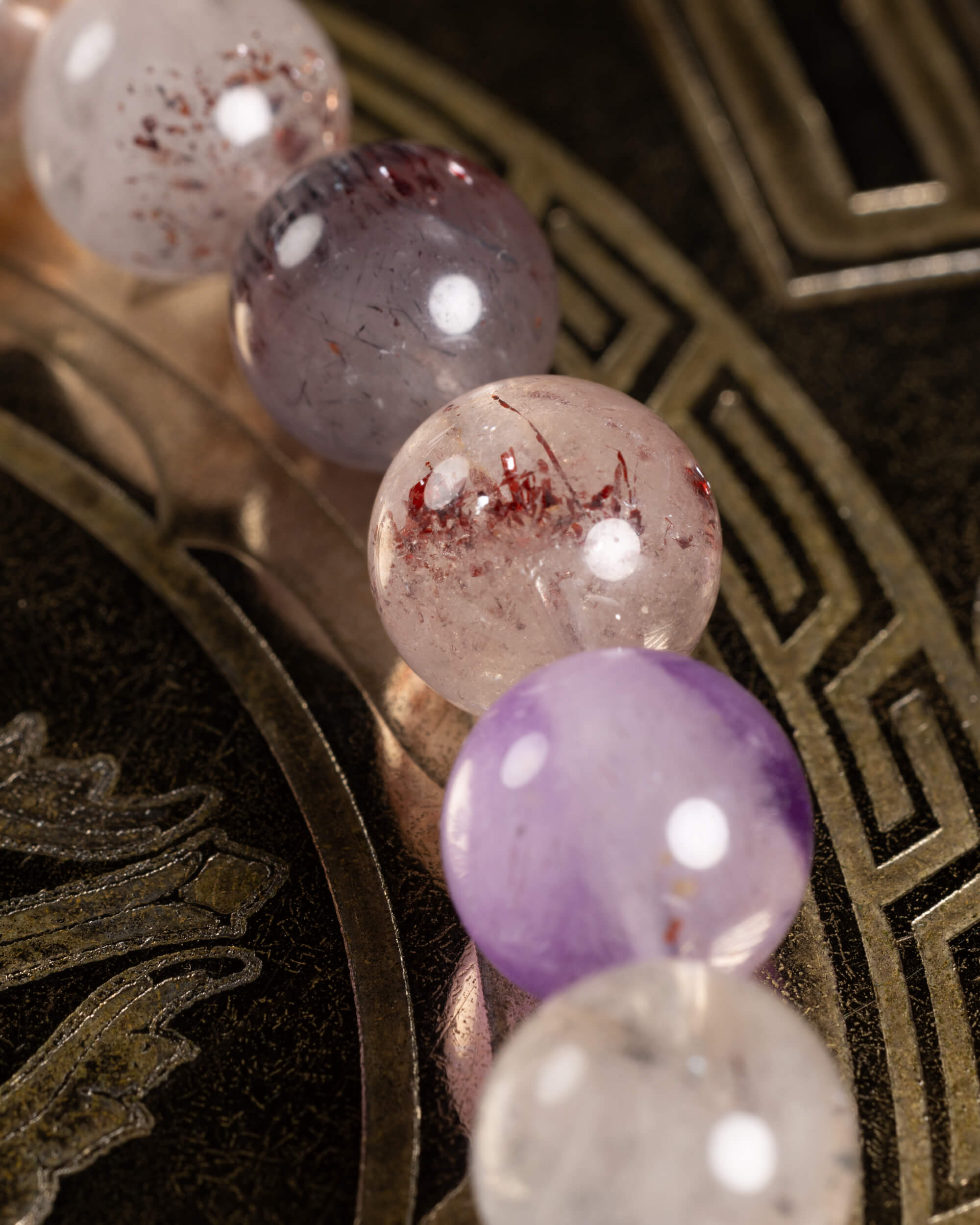 Pulsera de Super 7 (Melody) 8 mm - Conexión Espiritual y Visión Integrada