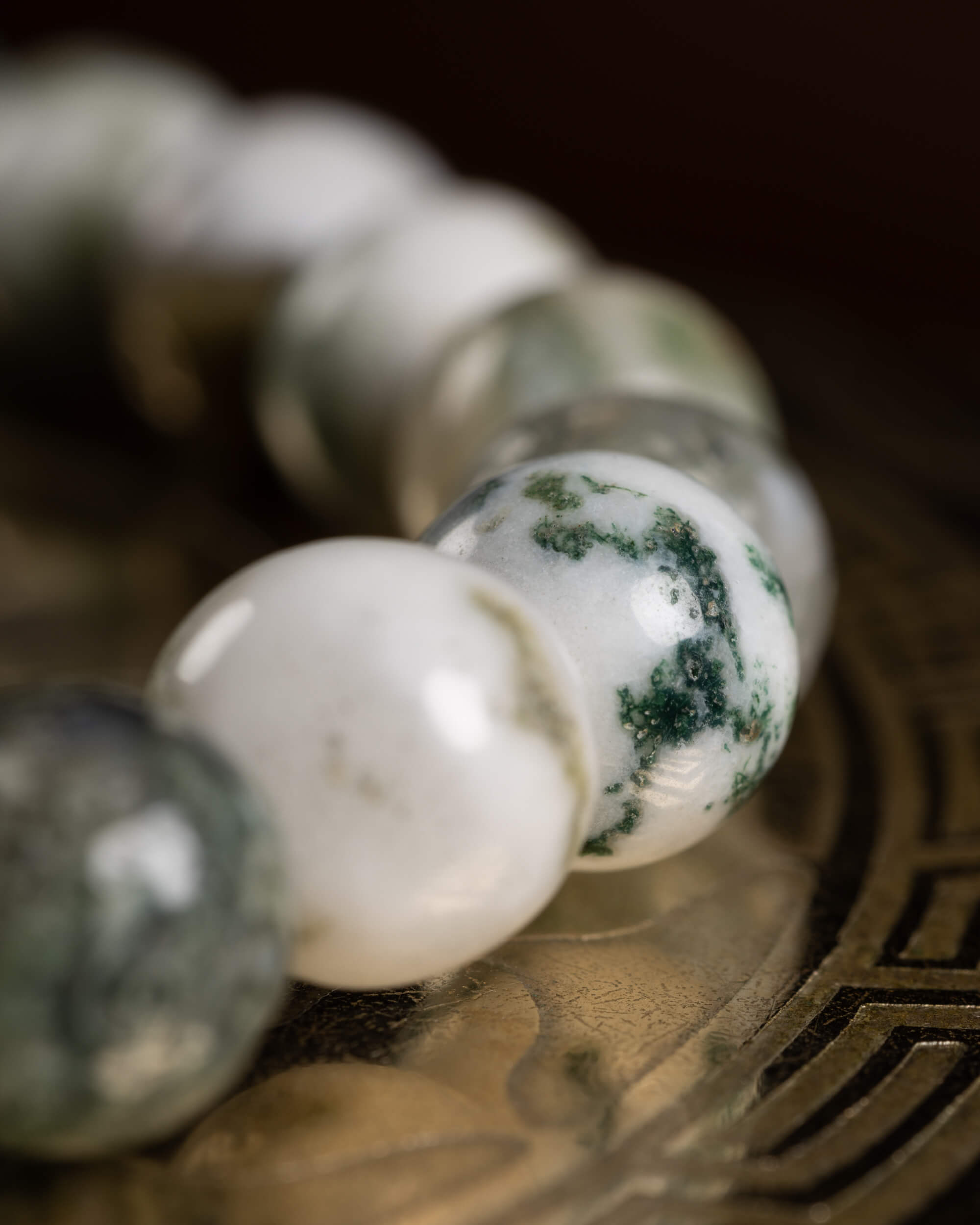 Pulsera de Ágata Árbol 8 mm - Arraigo Vivo y Conexión con la Naturaleza