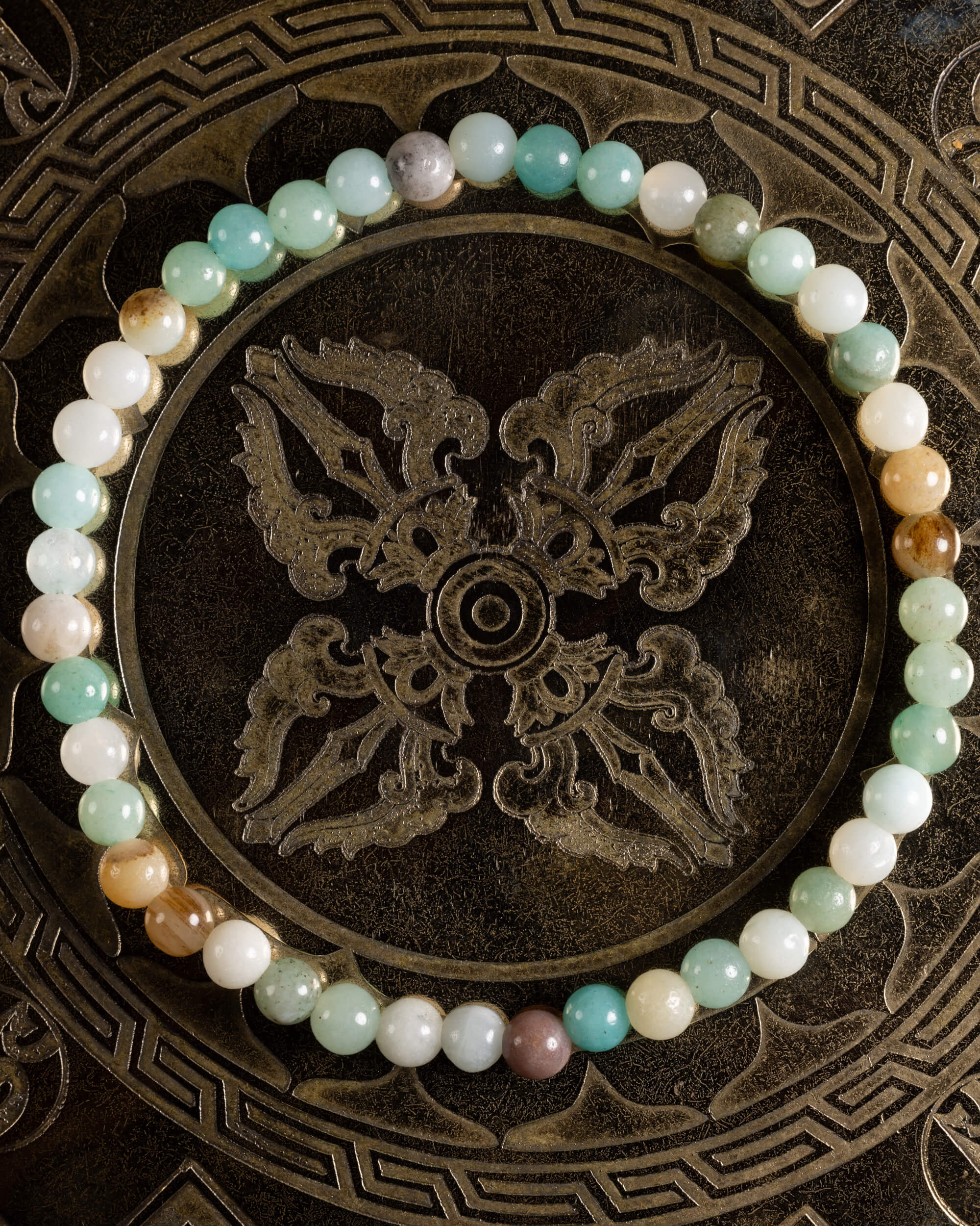 Pulsera de Amazonita (4 mm)