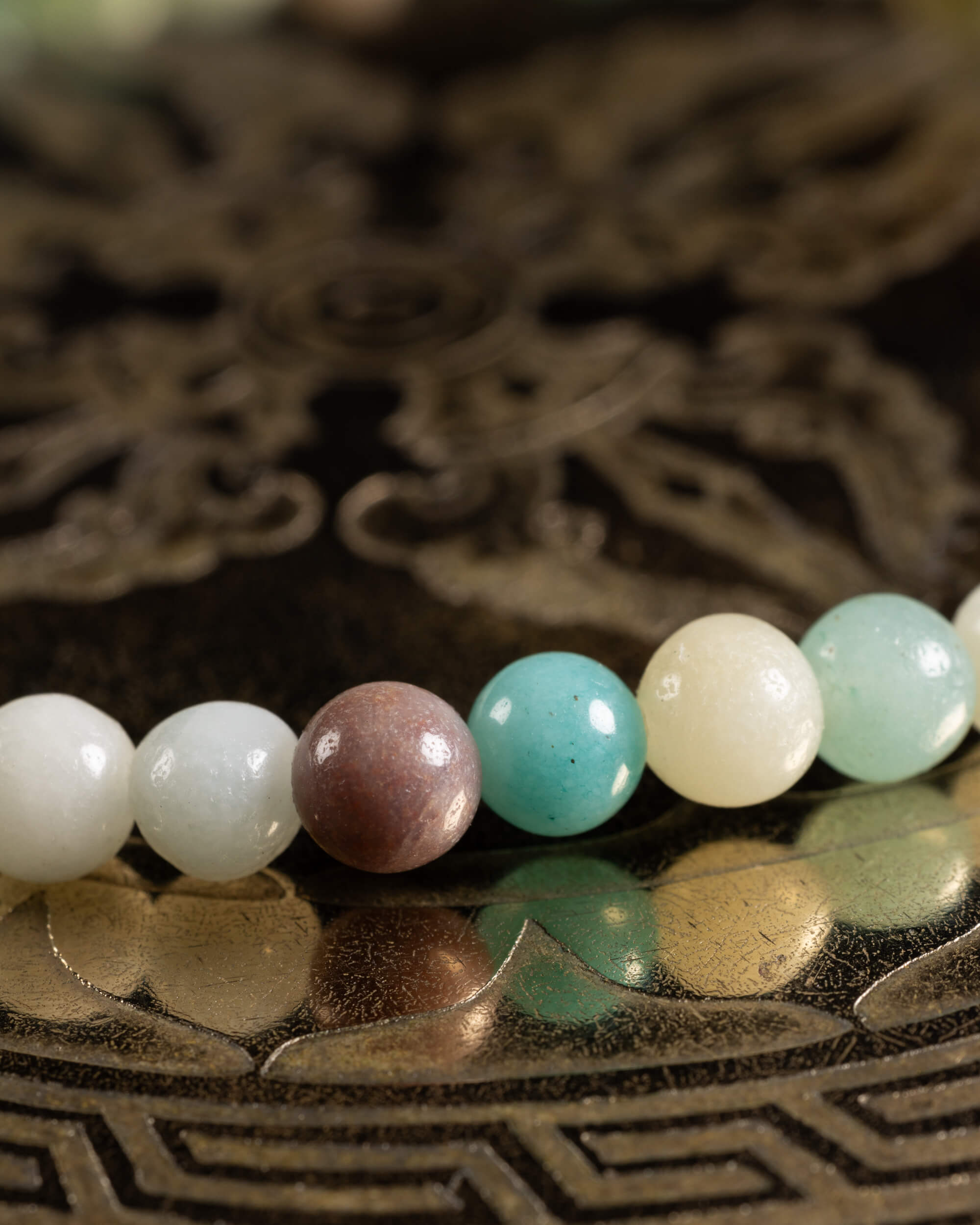 Pulsera de Amazonita (4 mm)