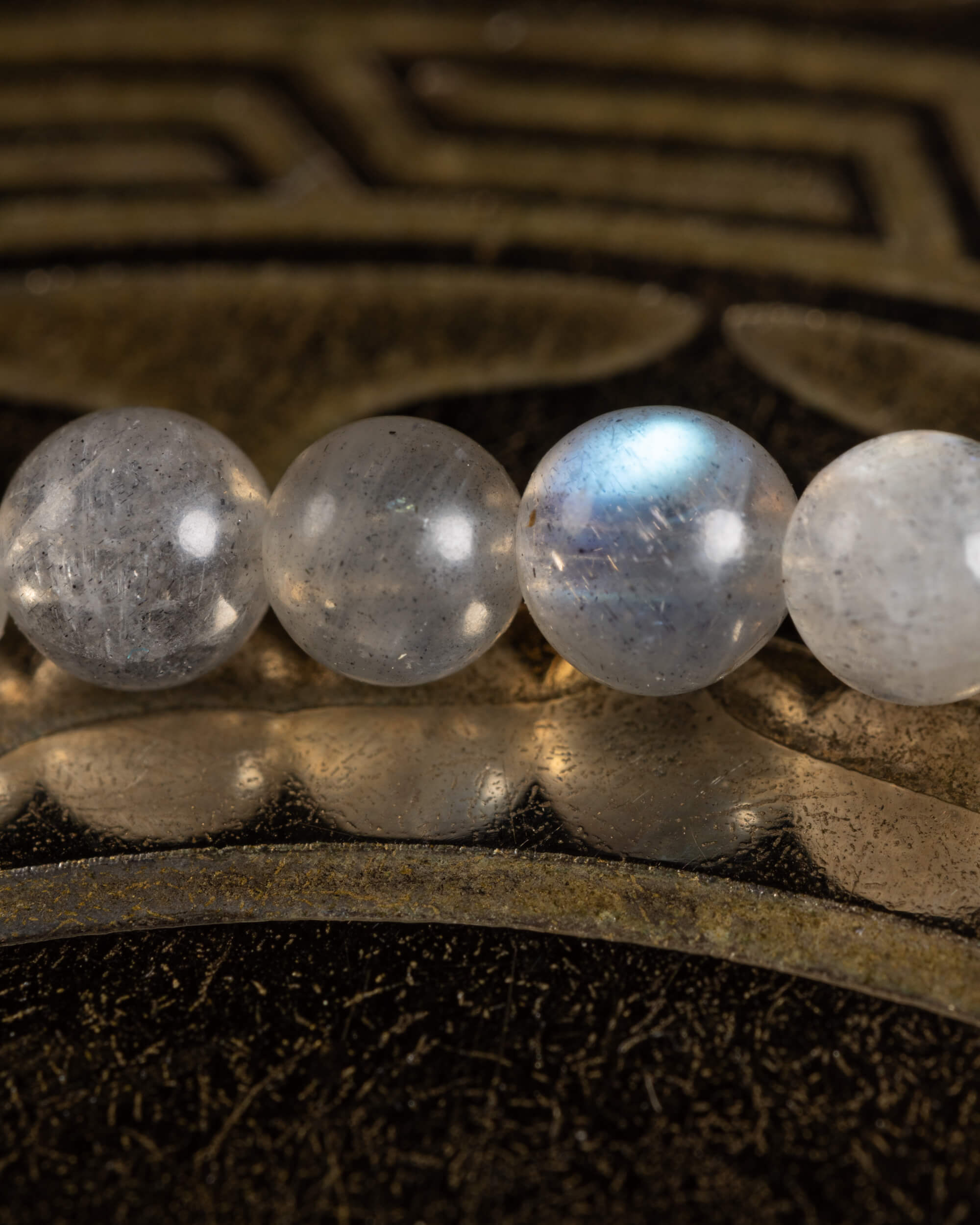 Pulsera de Labradorita 4 mm - Intuición y Visión Sutil