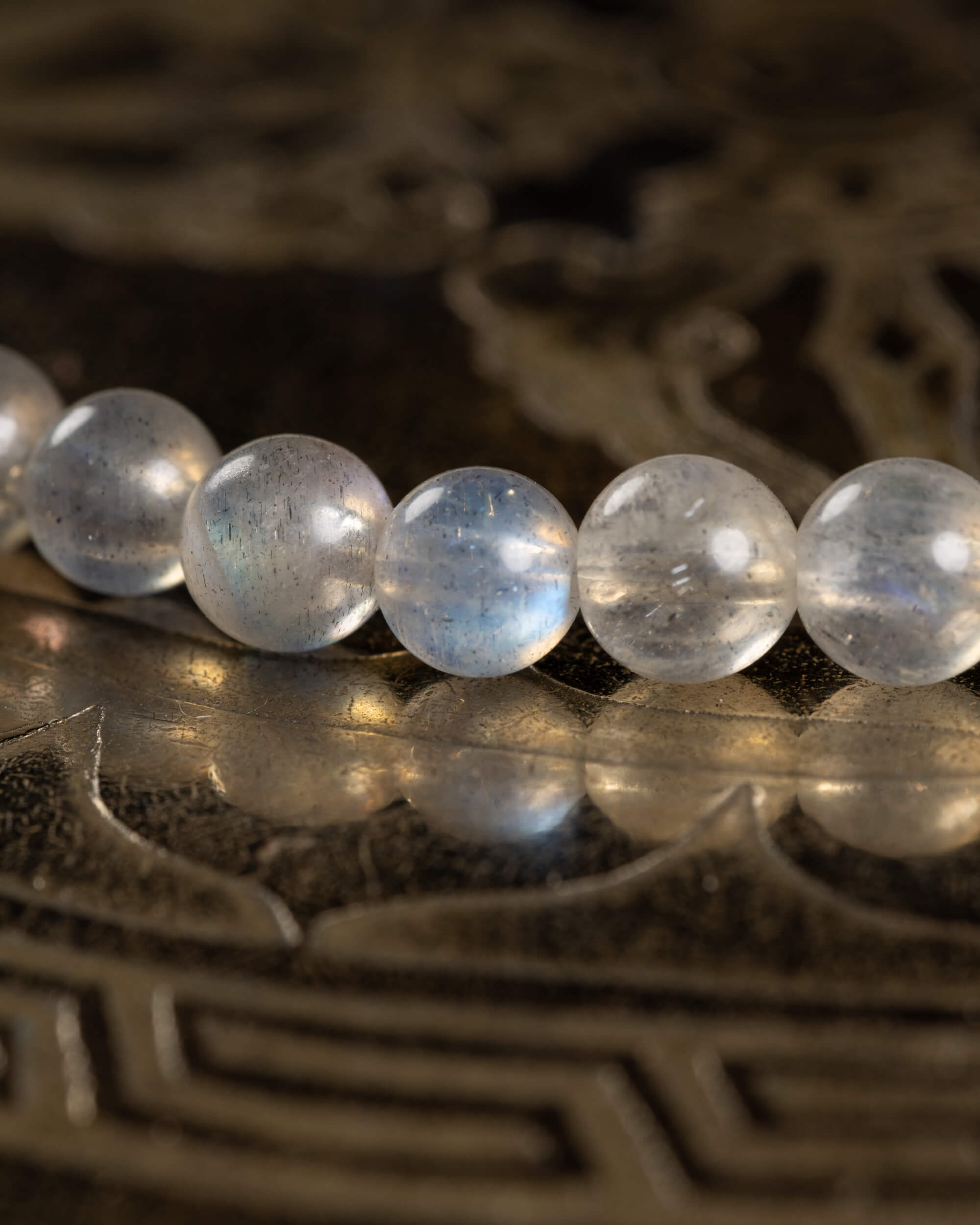 Pulsera de Labradorita 4 mm - Intuición y Visión Sutil