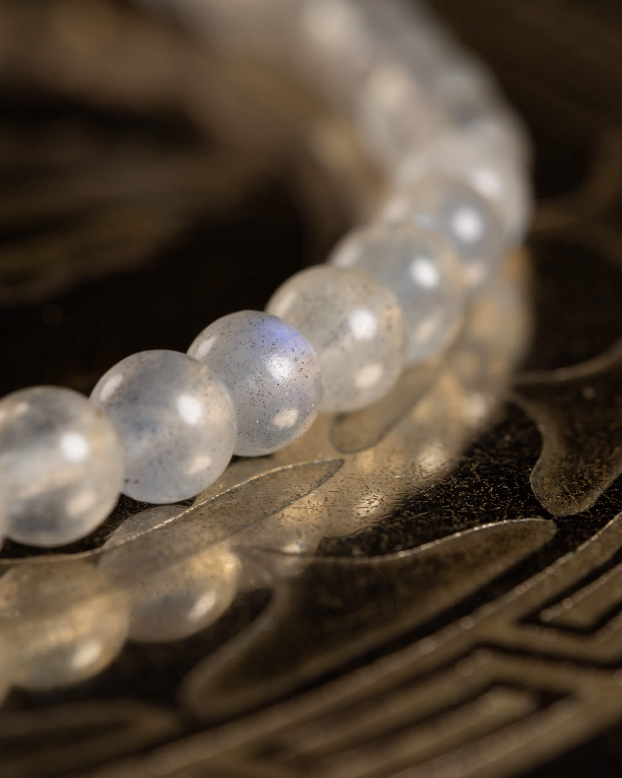 Pulsera de Labradorita 4 mm - Intuición y Visión Sutil