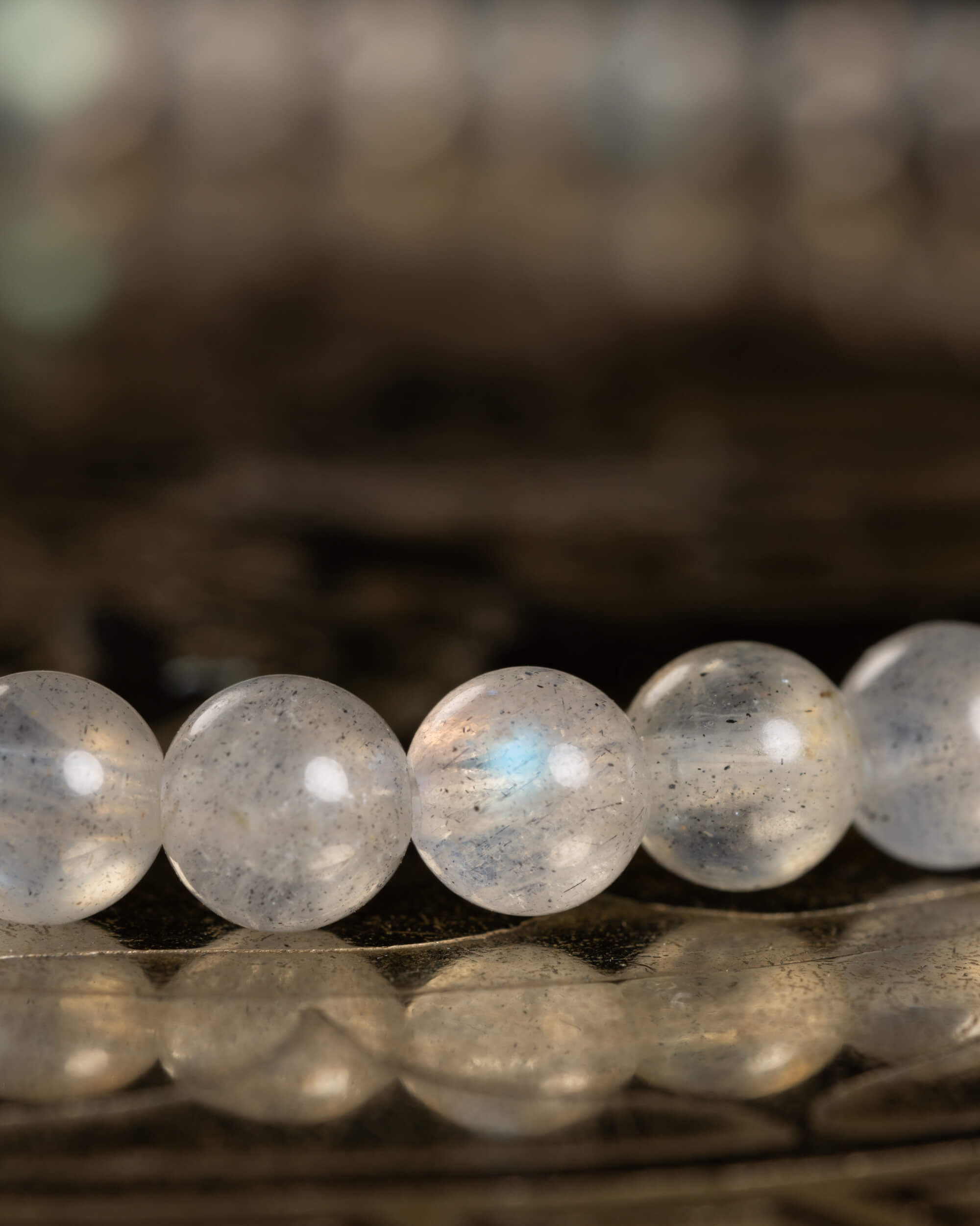 Pulsera de Labradorita 4 mm - Intuición y Visión Sutil