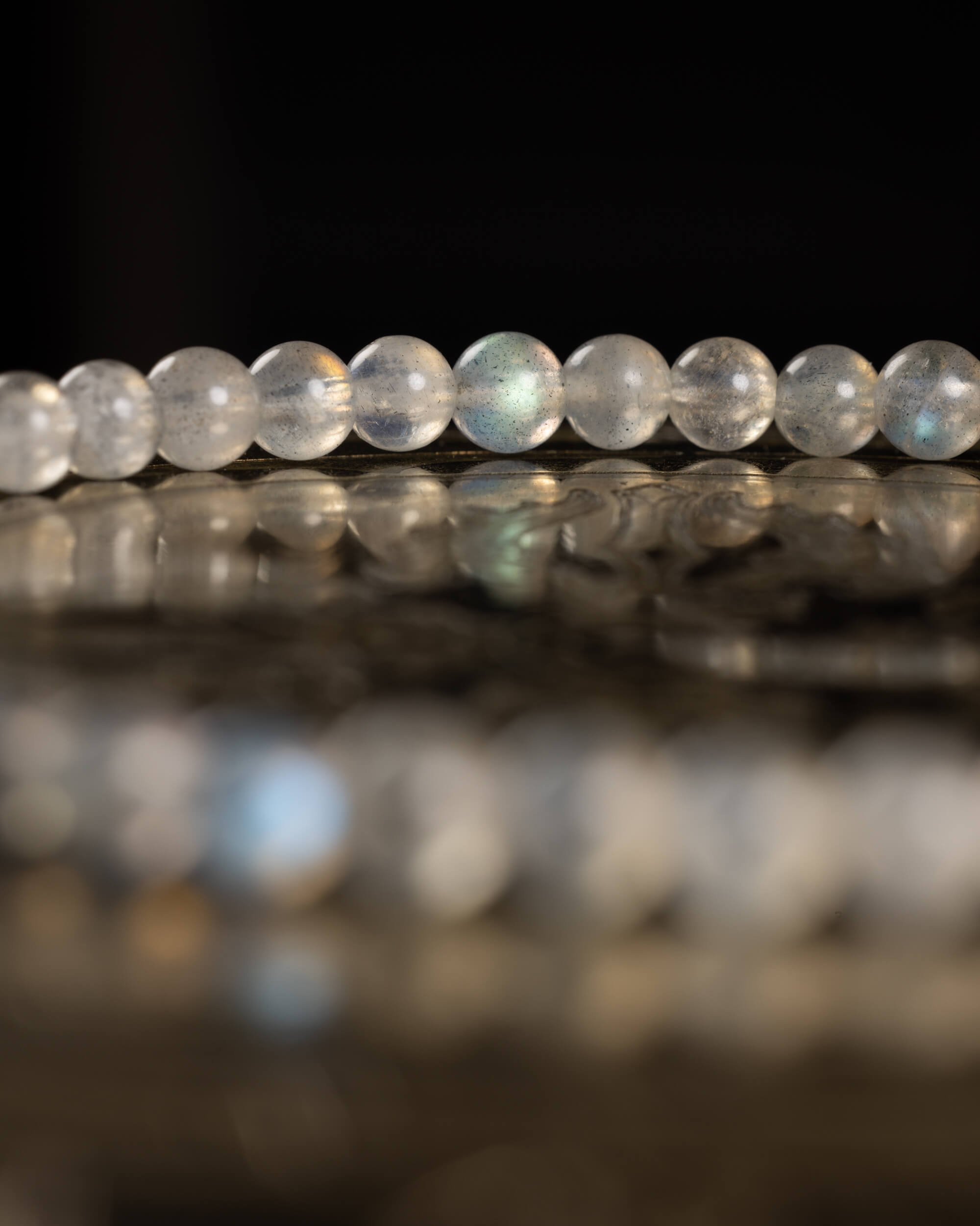 Pulsera de Labradorita 4 mm - Intuición y Visión Sutil