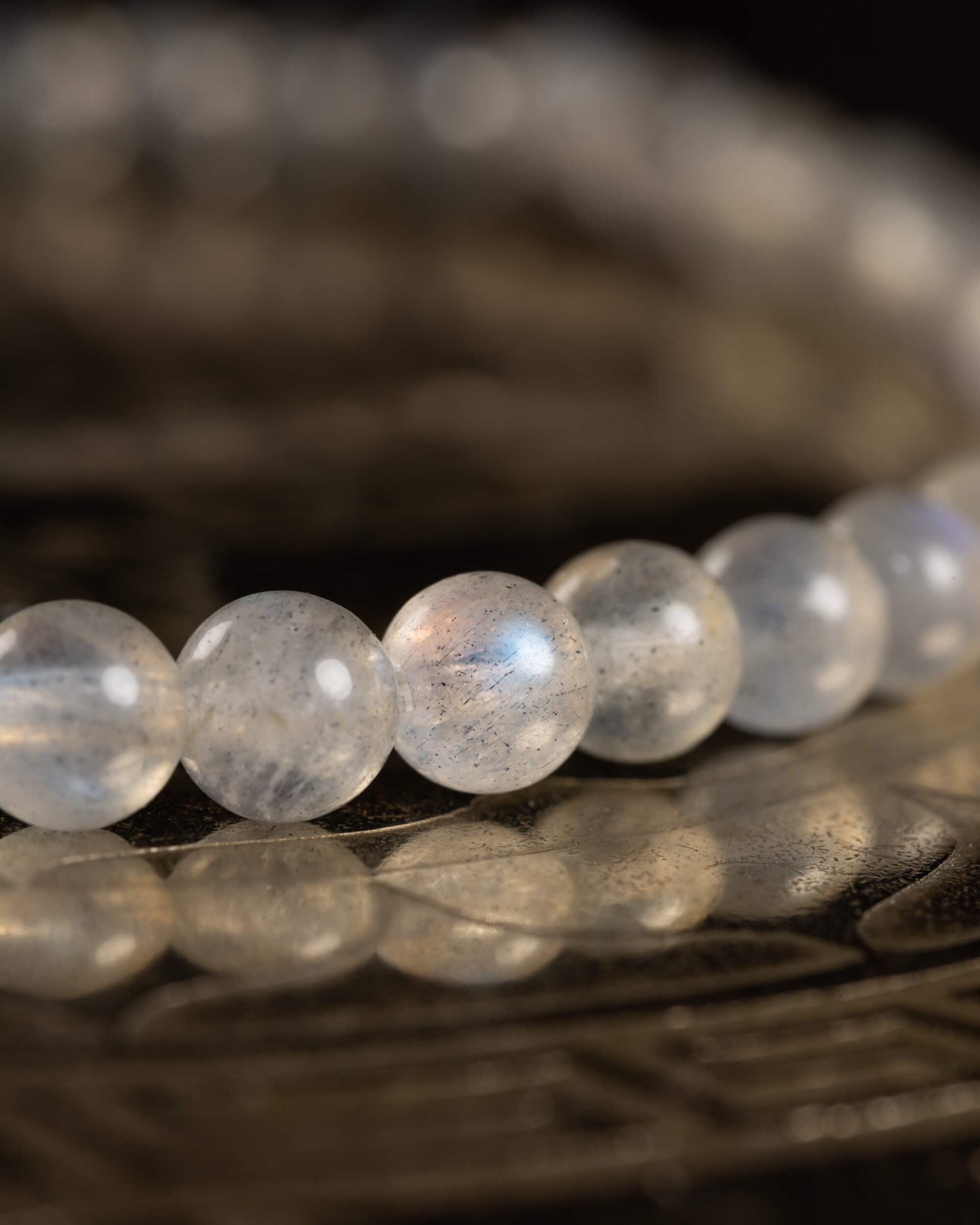 Pulsera de Labradorita 4 mm - Intuición y Visión Sutil