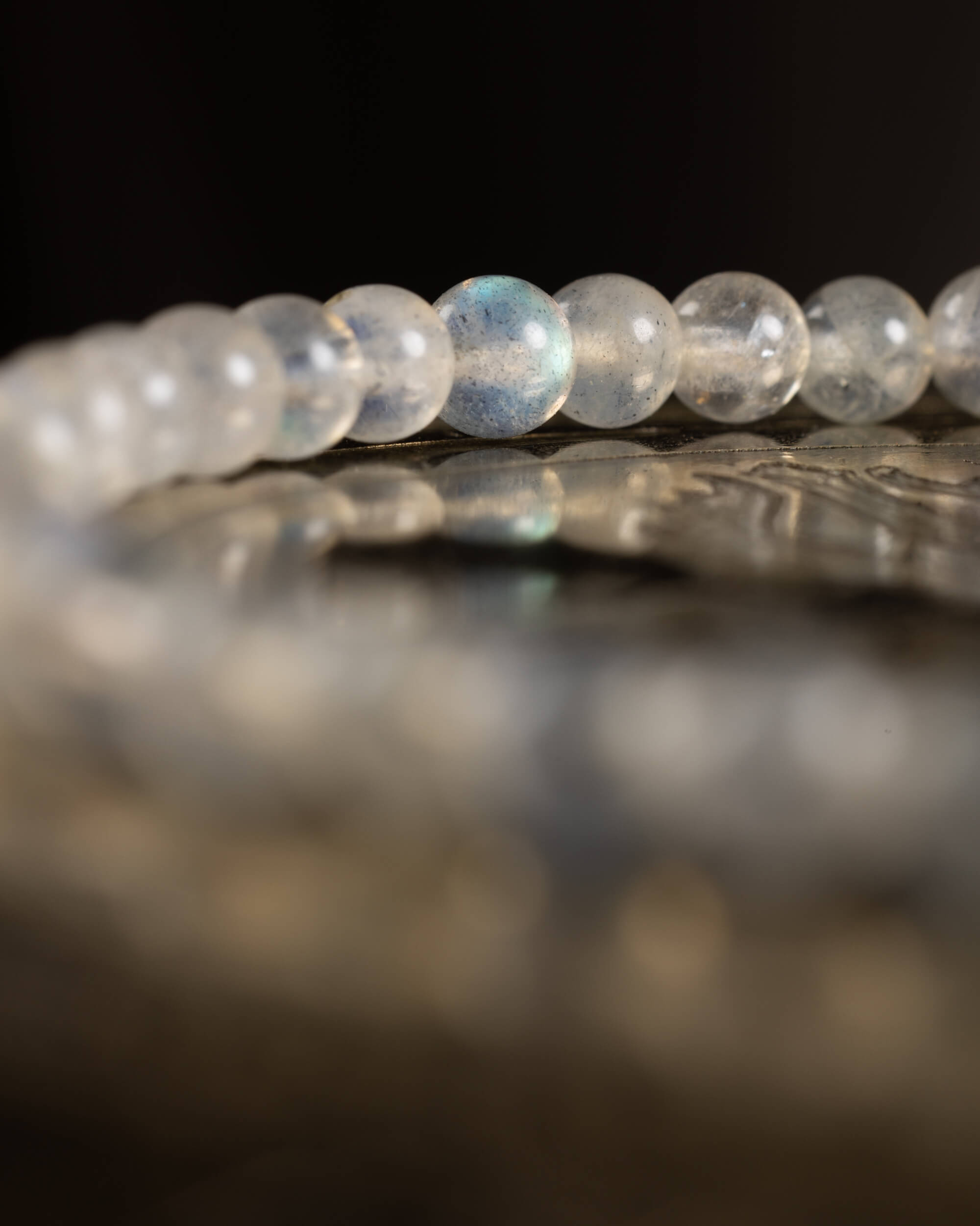 Pulsera de Labradorita 4 mm - Intuición y Visión Sutil