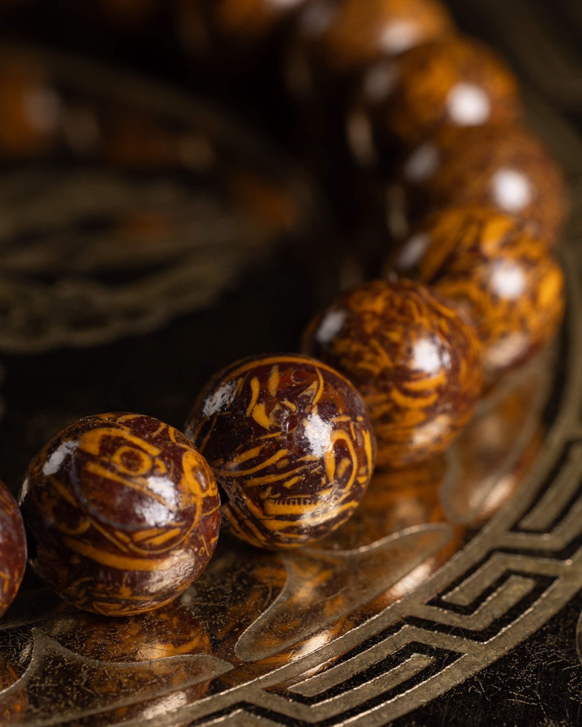 Pulsera de Jaspe Piel de Elefante 8 mm - Presencia y Raíz