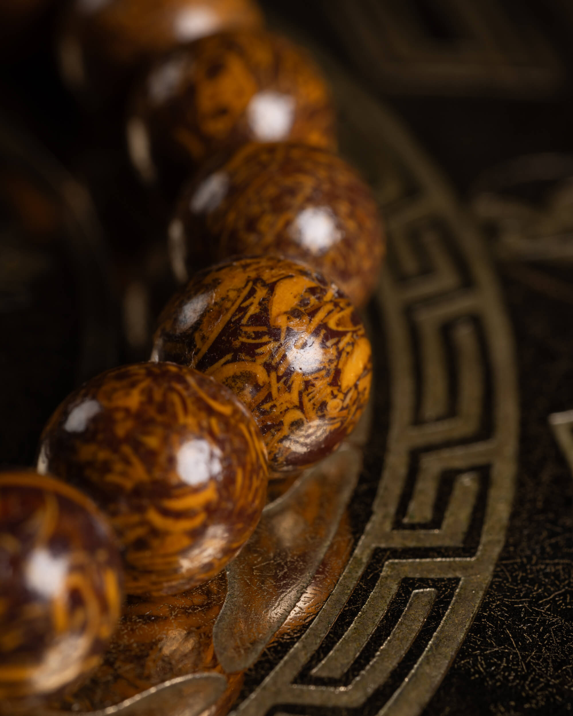 Pulsera de Jaspe Piel de Elefante 8 mm - Presencia y Raíz