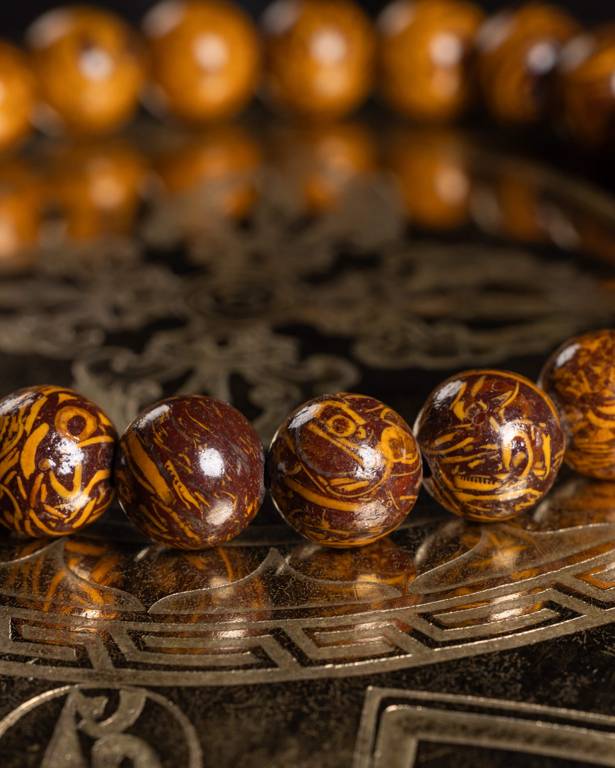 Pulsera de Jaspe Piel de Elefante 8 mm - Presencia y Raíz