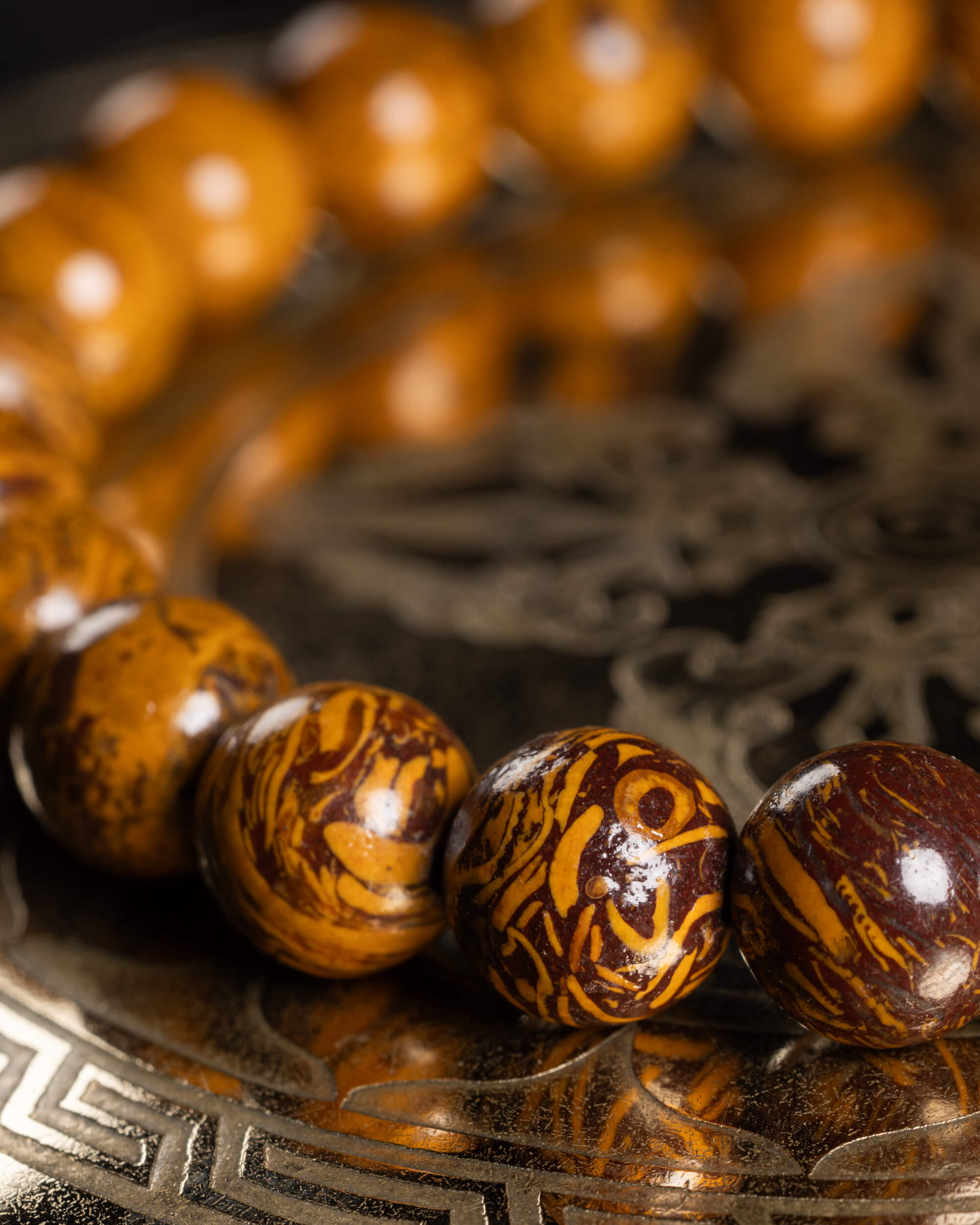 Pulsera de Jaspe Piel de Elefante 8 mm - Presencia y Raíz