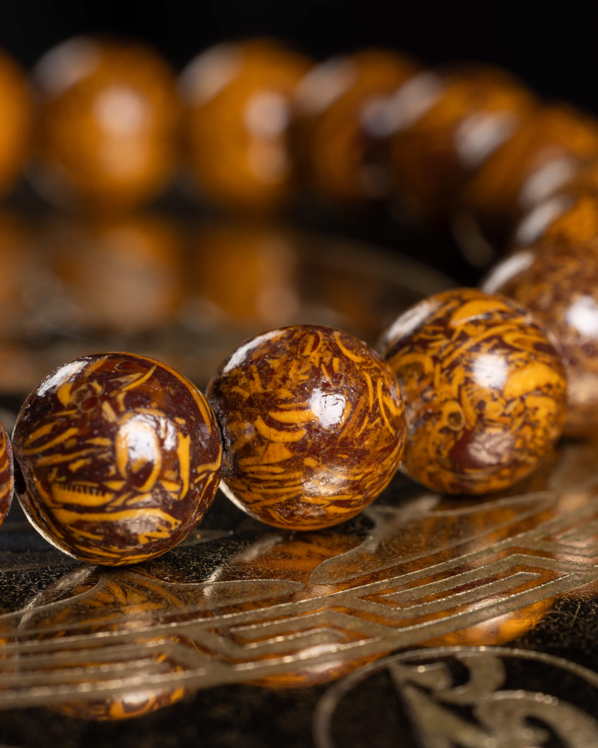 Pulsera de Jaspe Piel de Elefante 8 mm - Presencia y Raíz