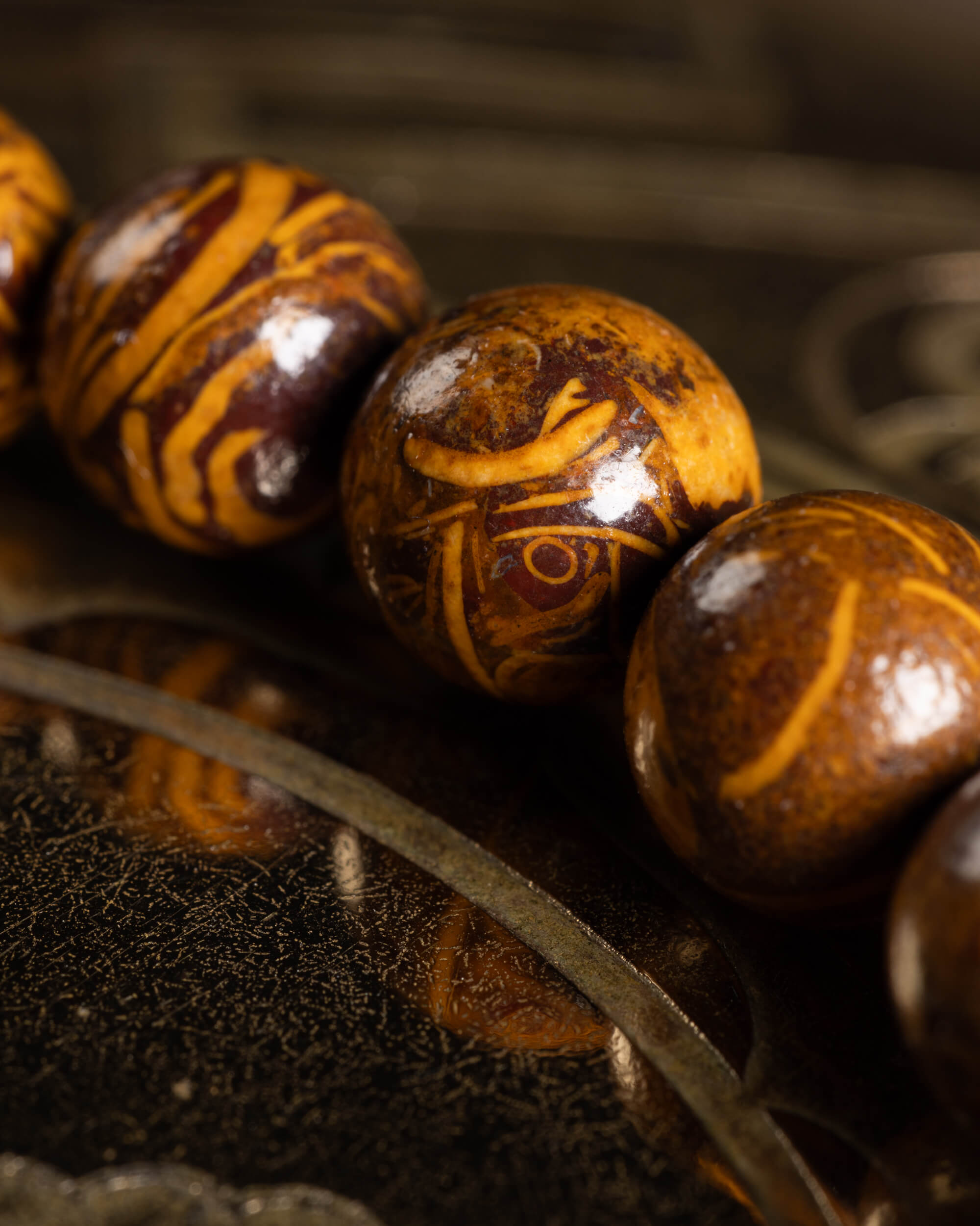 Pulsera de Jaspe Piel de Elefante 8 mm - Presencia y Raíz