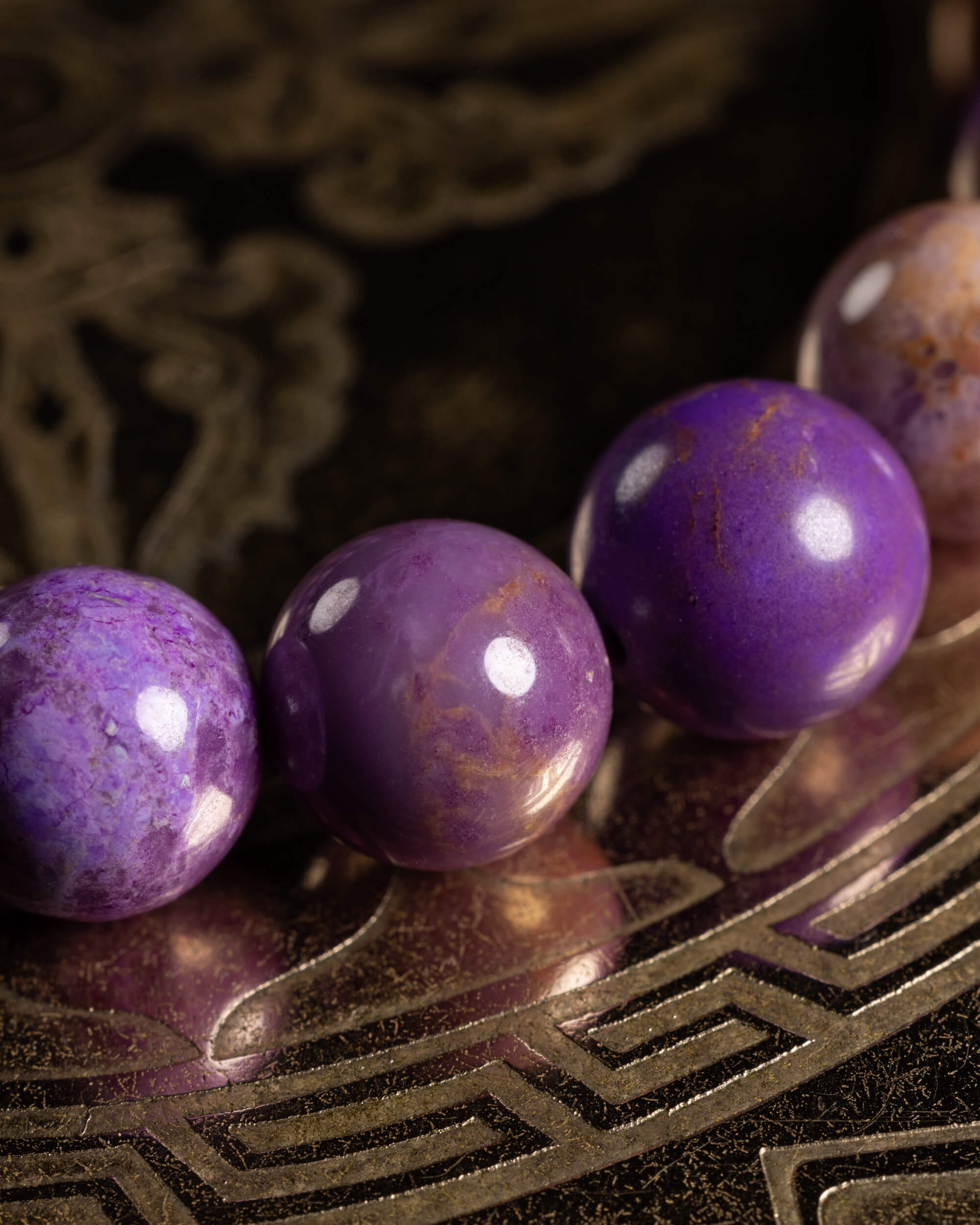 Pulsera Fosfosiderita (9 mm)