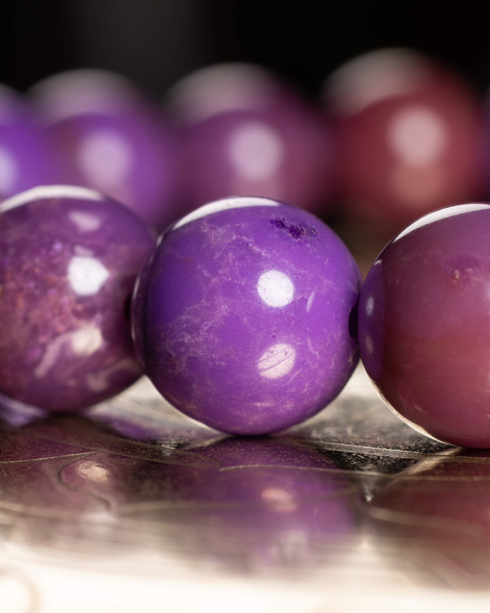 Pulsera Fosfosiderita (9 mm)