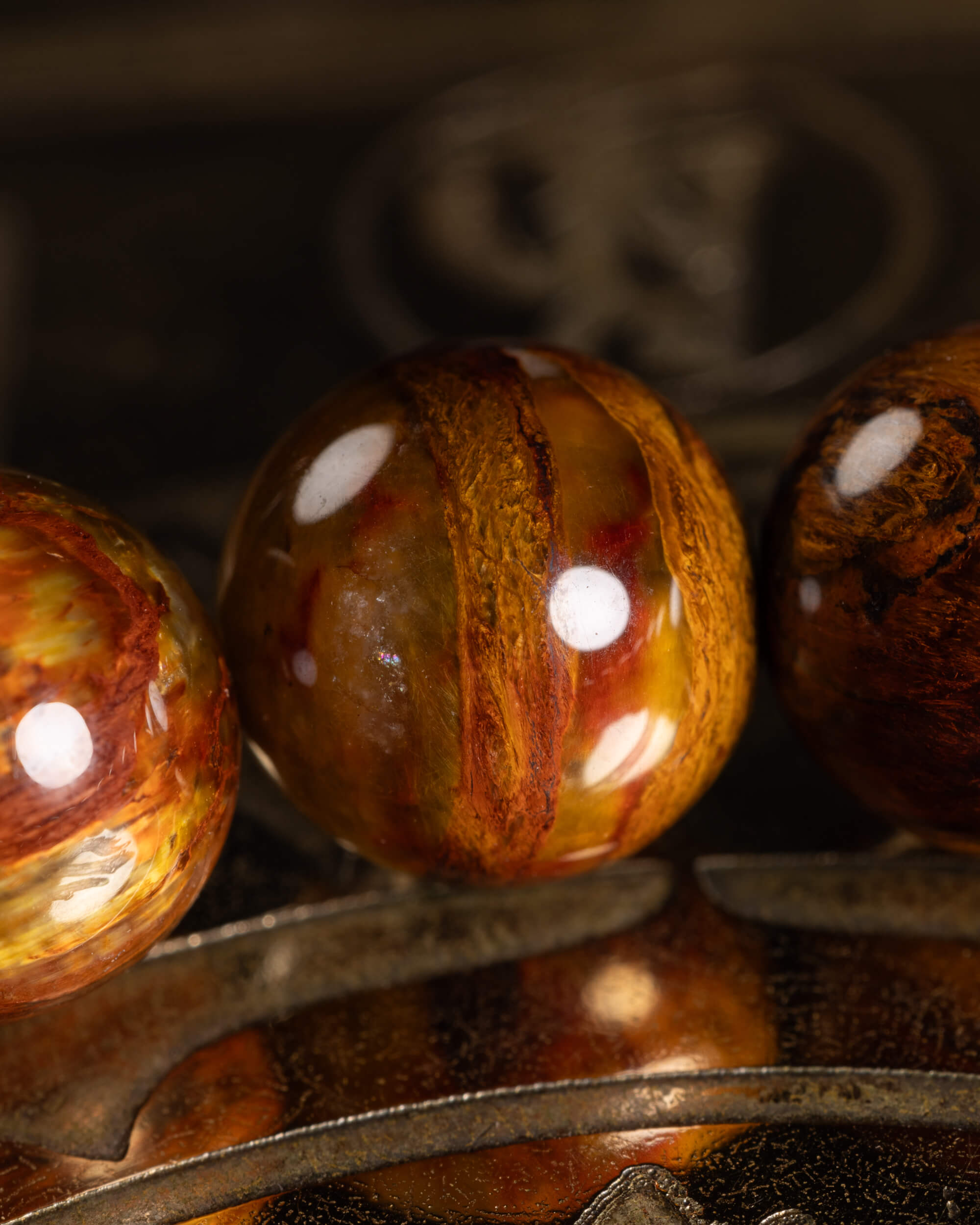 Pulsera de Pietersita de Namibia 9 mm - Visión y Expansión