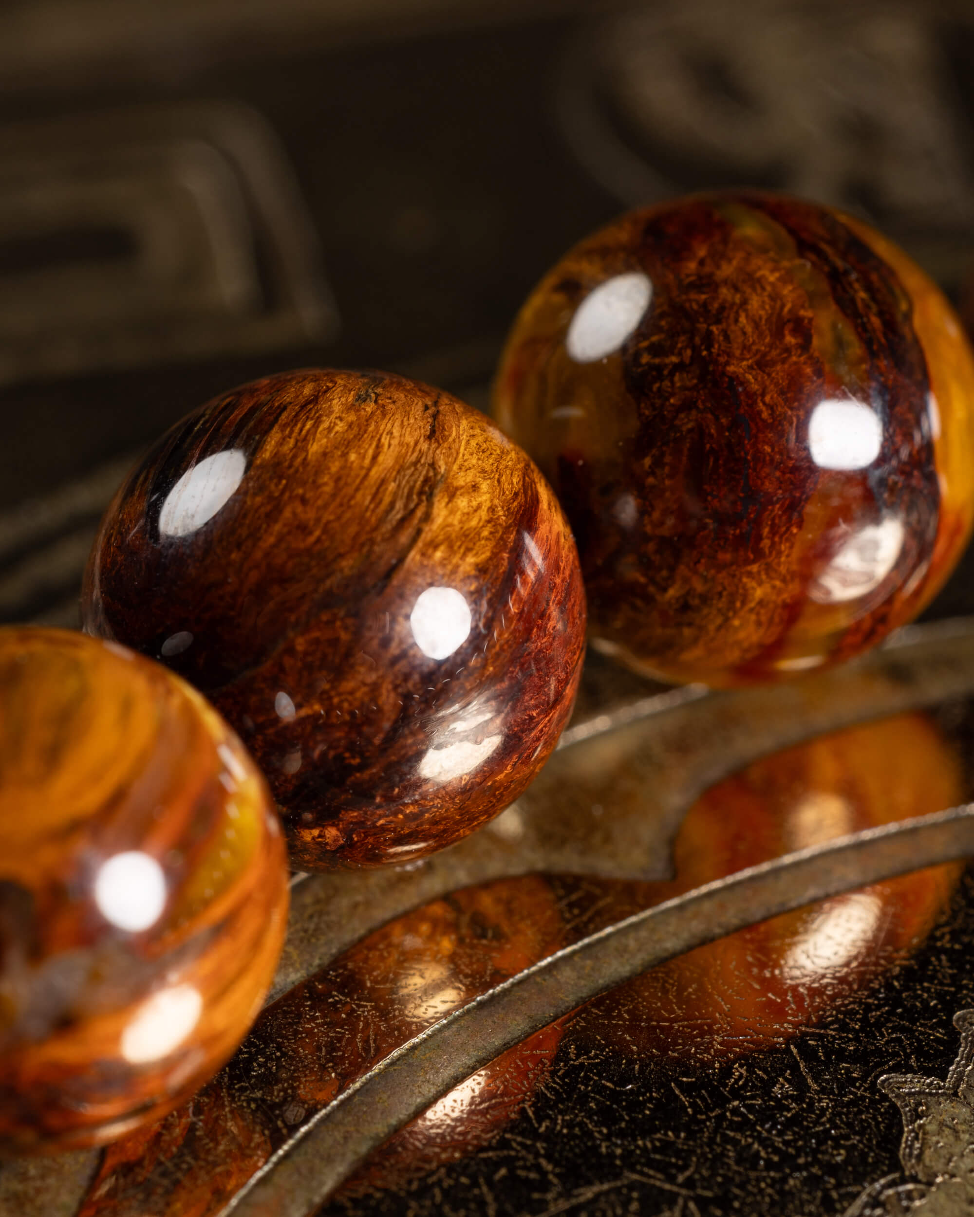 Pulsera de Pietersita de Namibia 8 mm - Visión Profunda y Poder