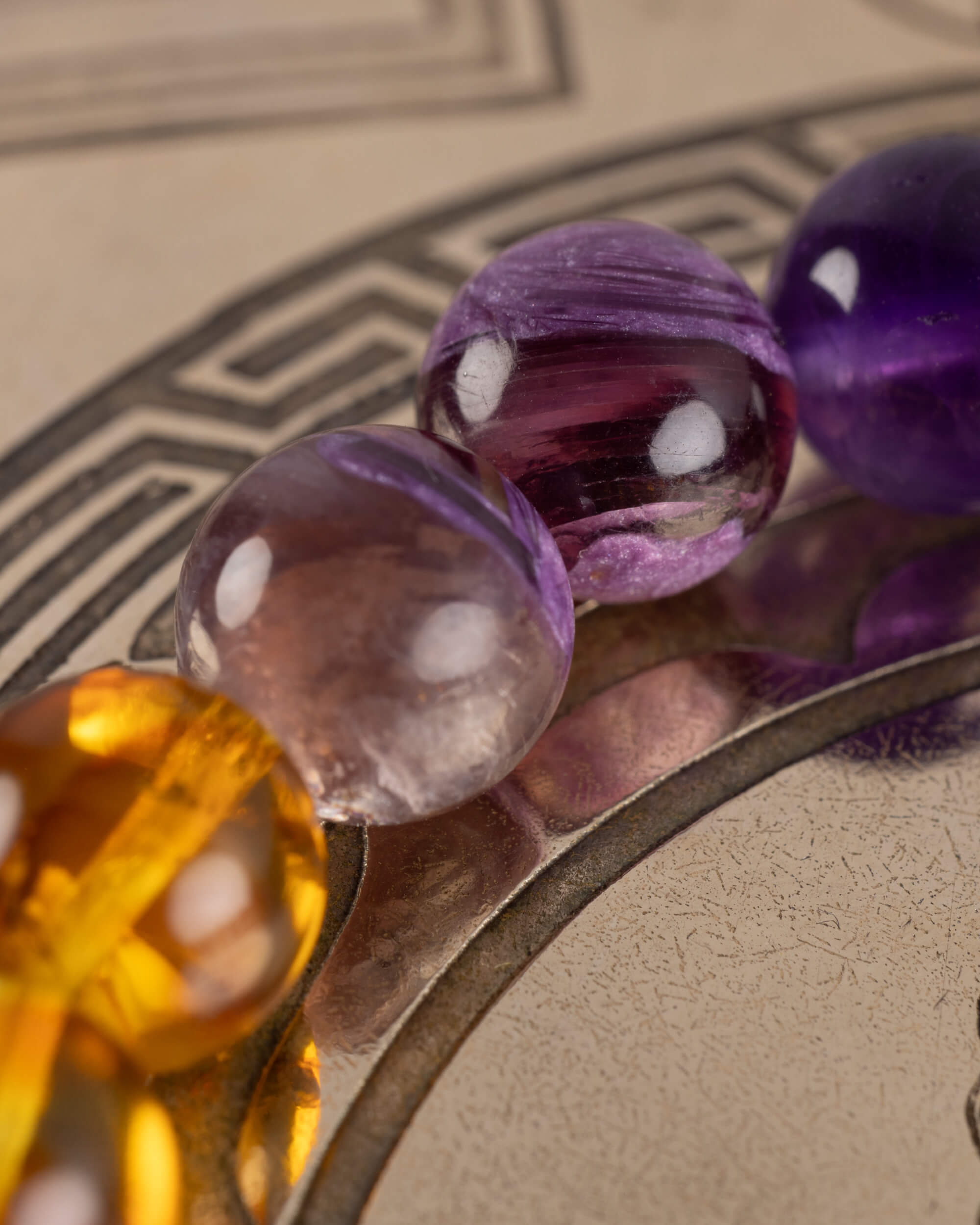 Pulsera Apolo (Dios Solar) 8 mm - Descanso Lúcido y Calma