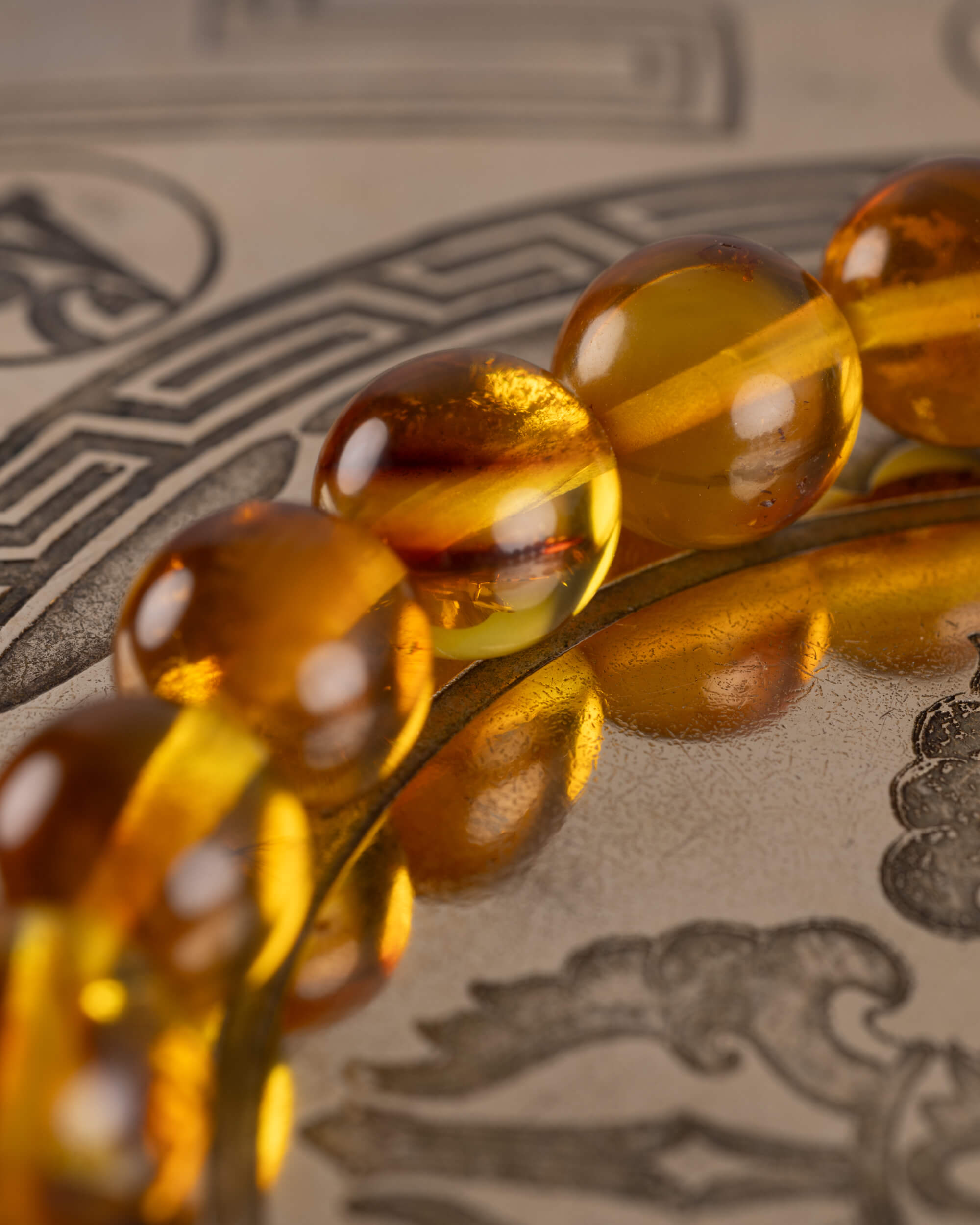 Pulsera Apolo (Dios Solar) 8 mm - Descanso Lúcido y Calma