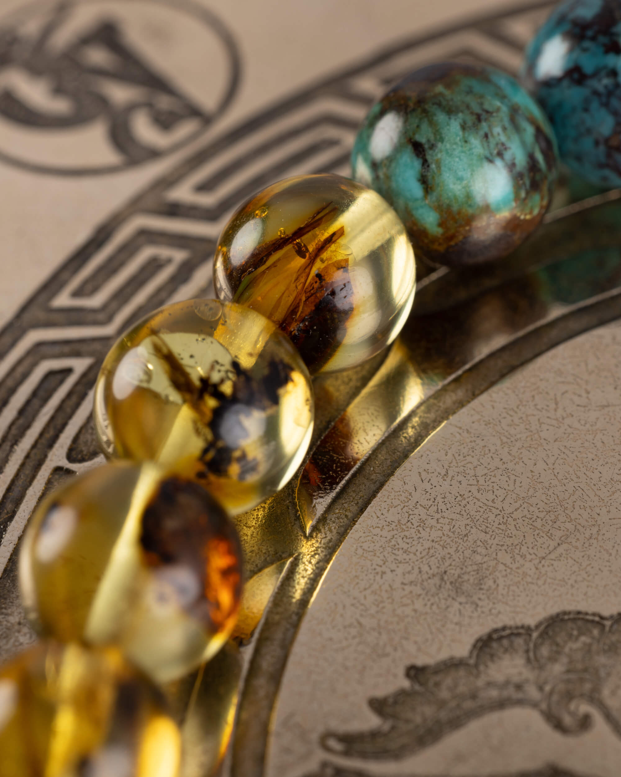 Pulsera Huitzilopochtli (Dios Solar) 8 mm - Voz Valiente y Expresión