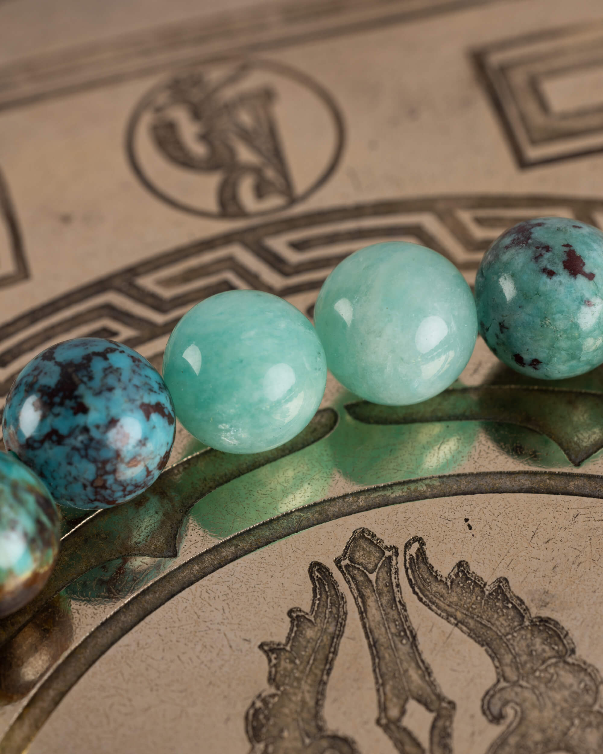 Pulsera Huitzilopochtli (Dios Solar) 8 mm - Voz Valiente y Expresión