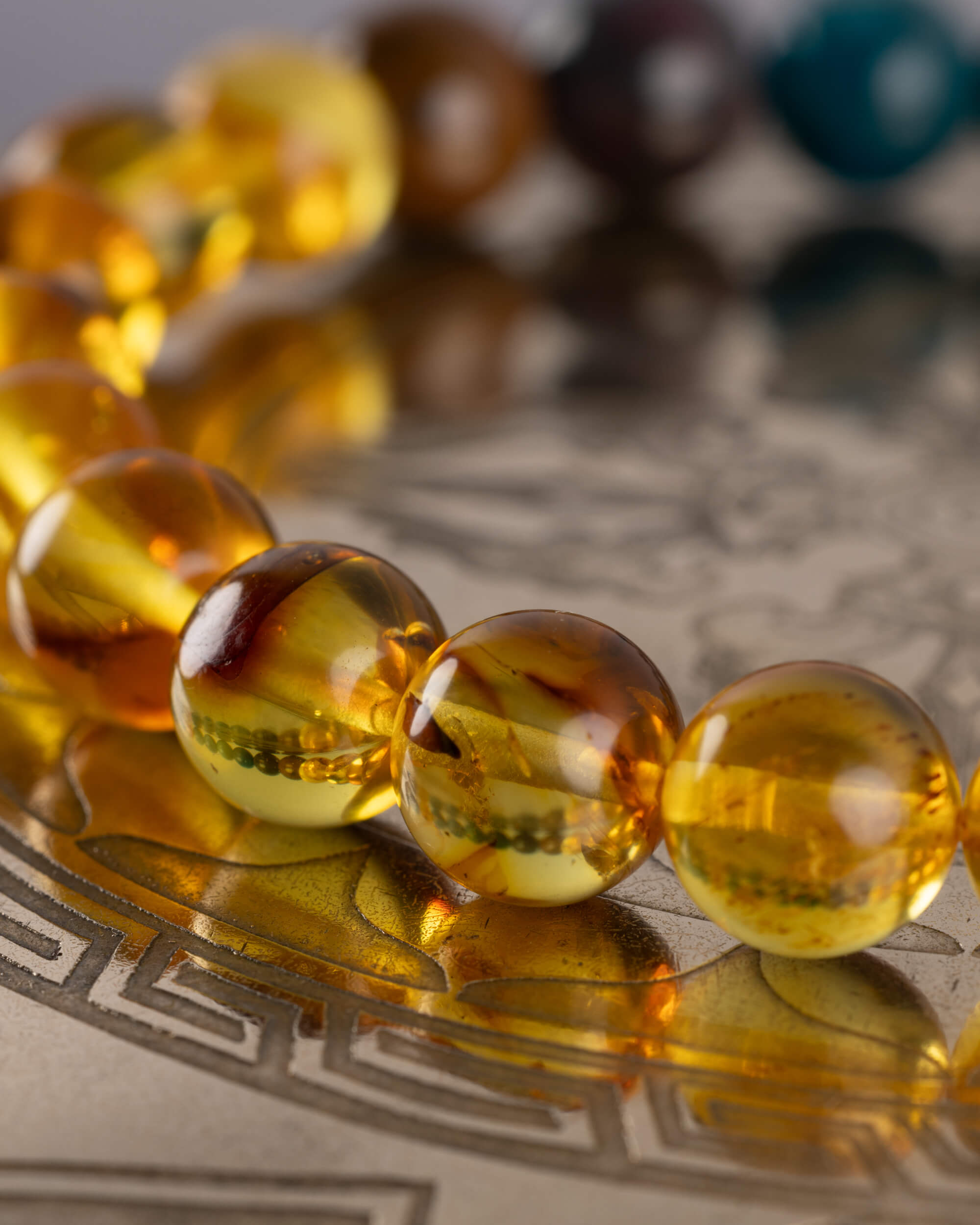 Pulsera Tamanuiterā (Dios Solar) 8 mm - Voz Enraizada y Calma