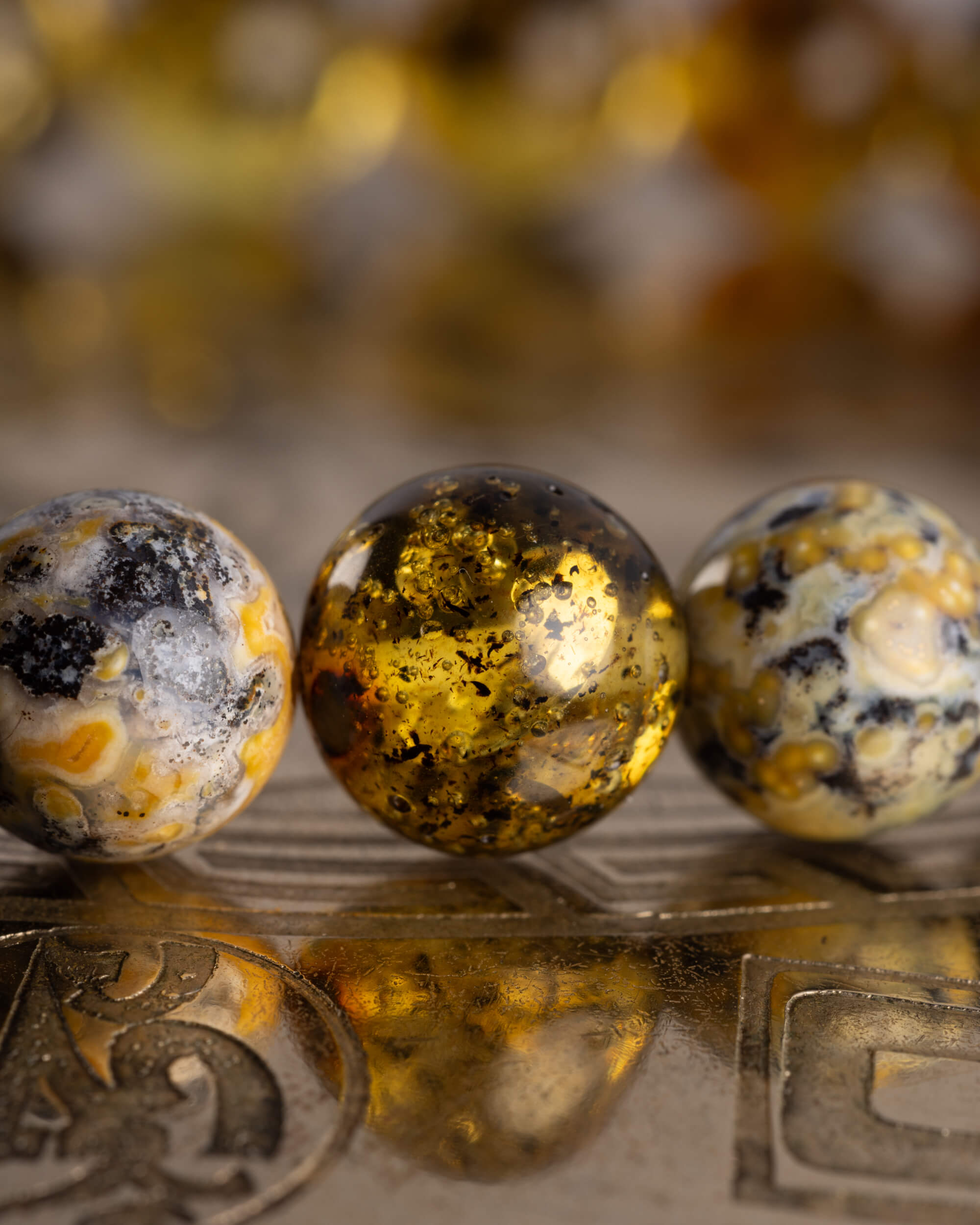 Pulsera Utu (Dios Solar) 8 mm - Presencia Sabia y Verdad