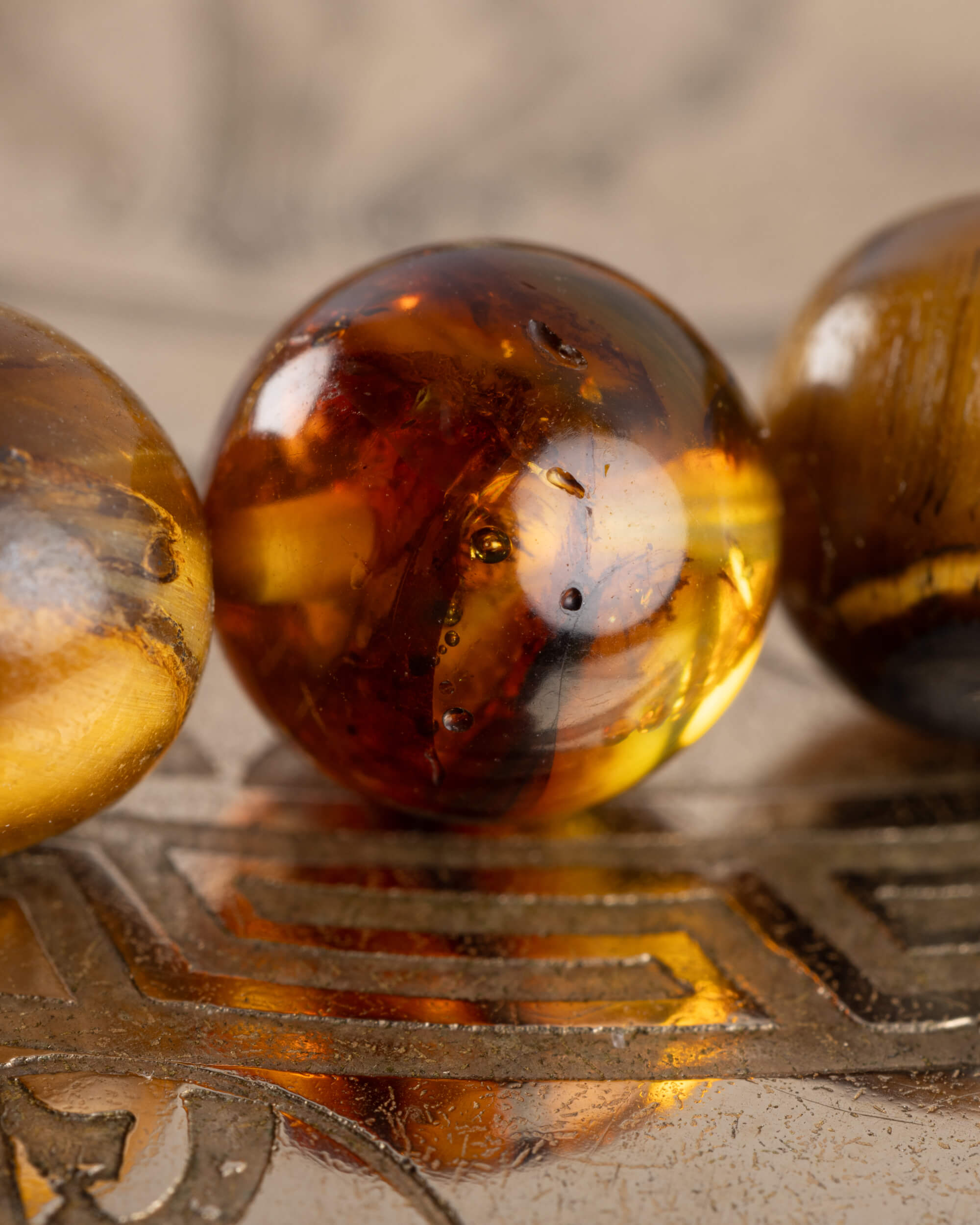 Pulsera Freyr (Dios Solar) 8 mm - Coraje Sereno y Nobleza