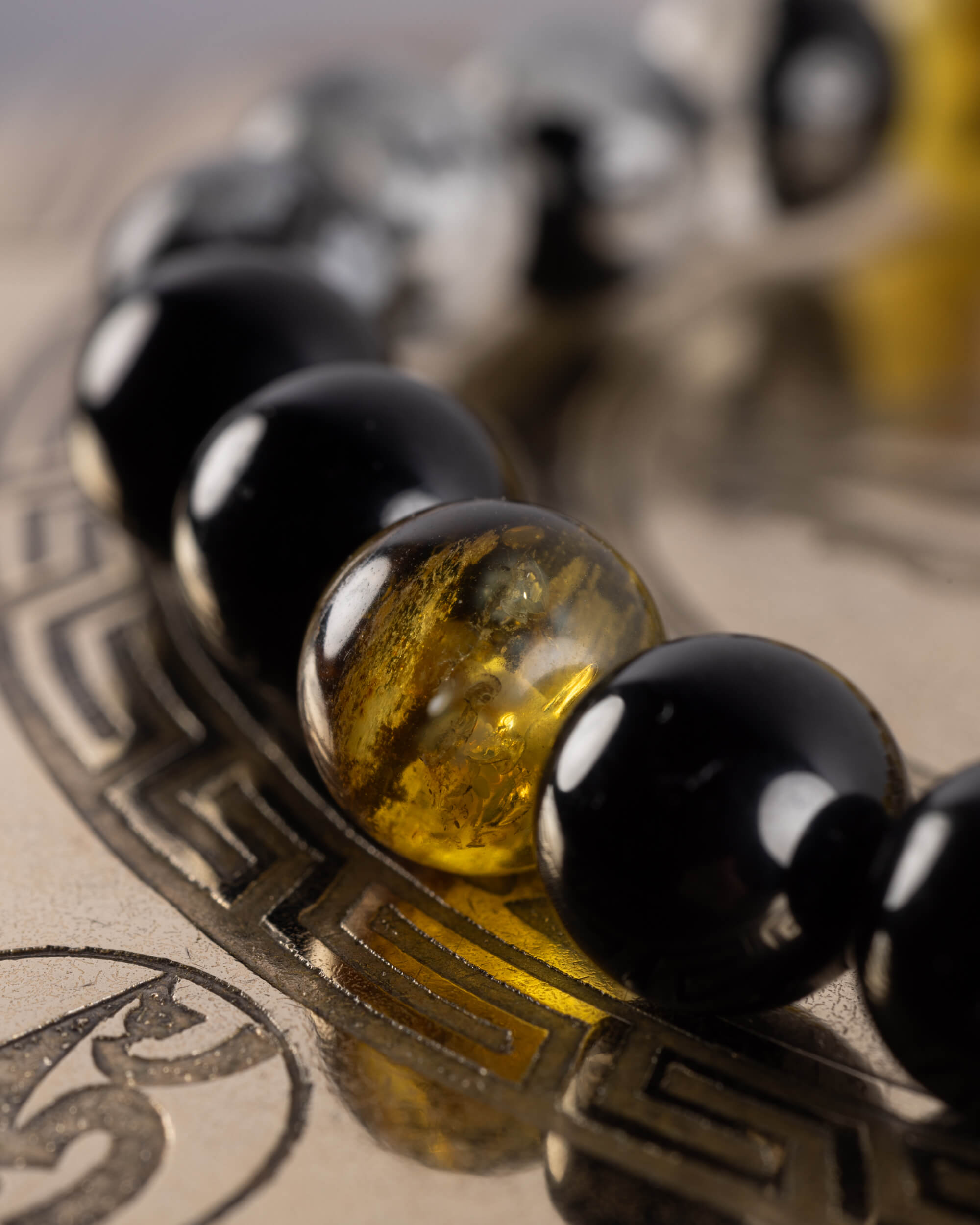 Pulsera Horus (Dios Solar) 8 mm - Protección, Centro y Auto-Sostén