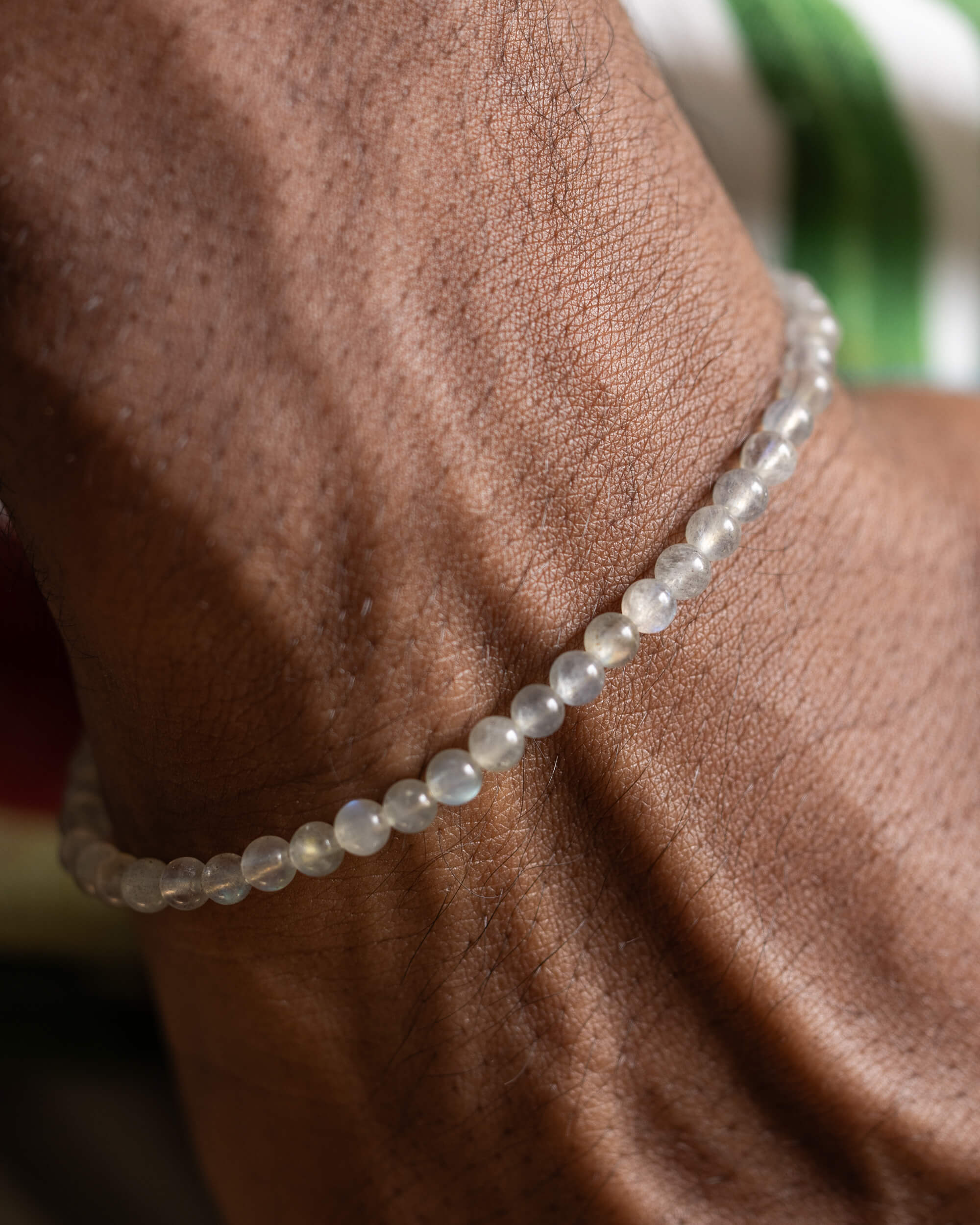 Pulsera de Labradorita 4 mm - Intuición y Visión Sutil