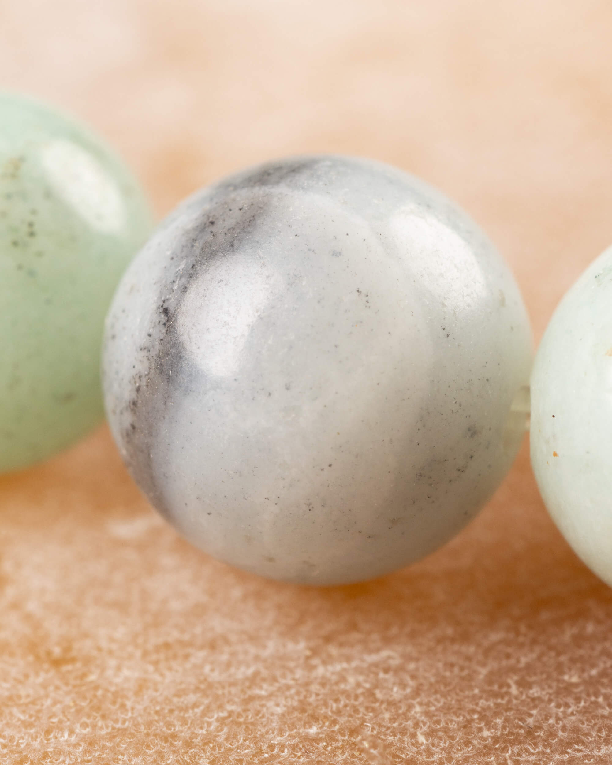 Pulsera de Amazonita 8 mm - Comunicación Honesta