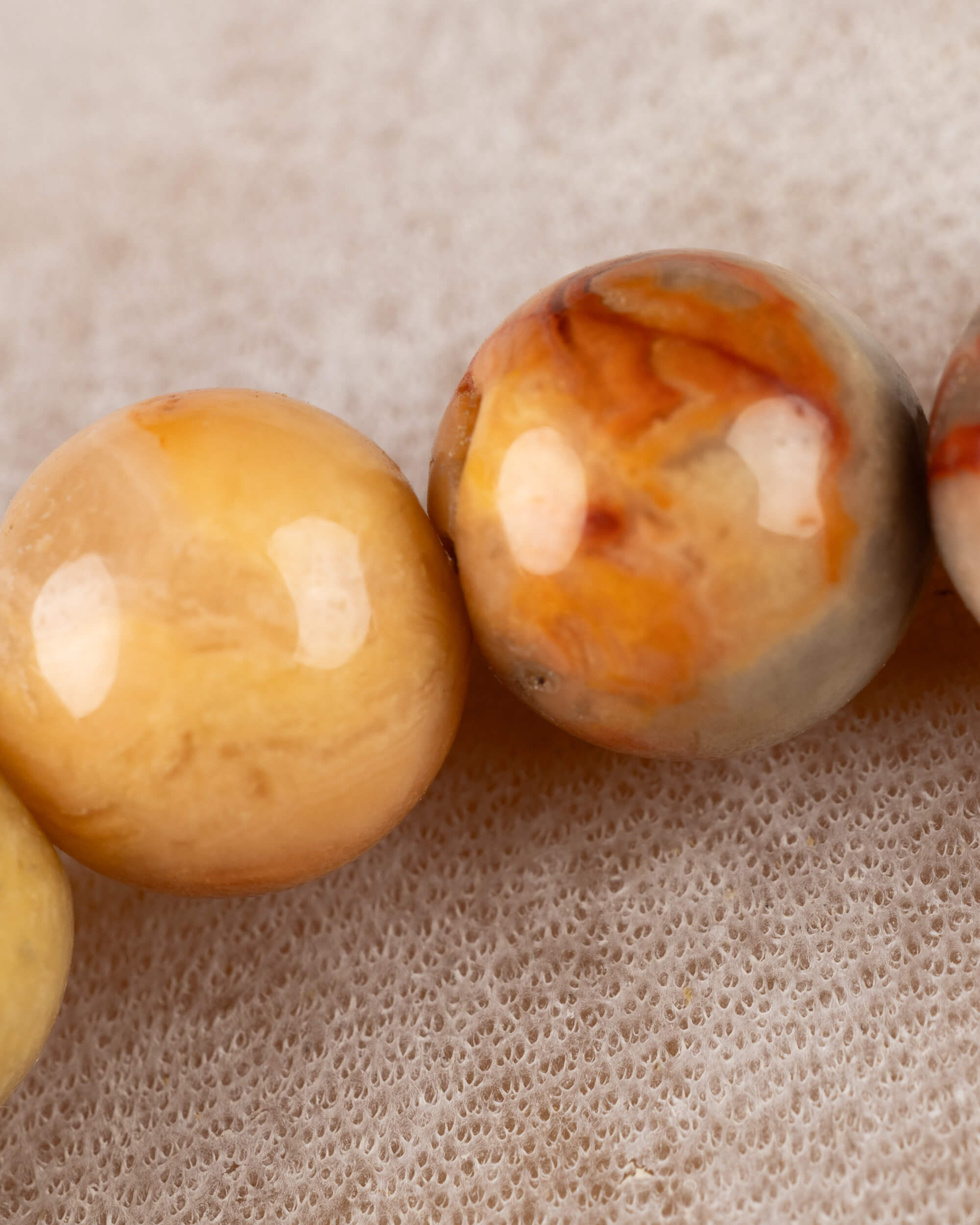 Pulsera de Ágata Crazy Lace (Mexicana) 8 mm - Alegría y Ligereza