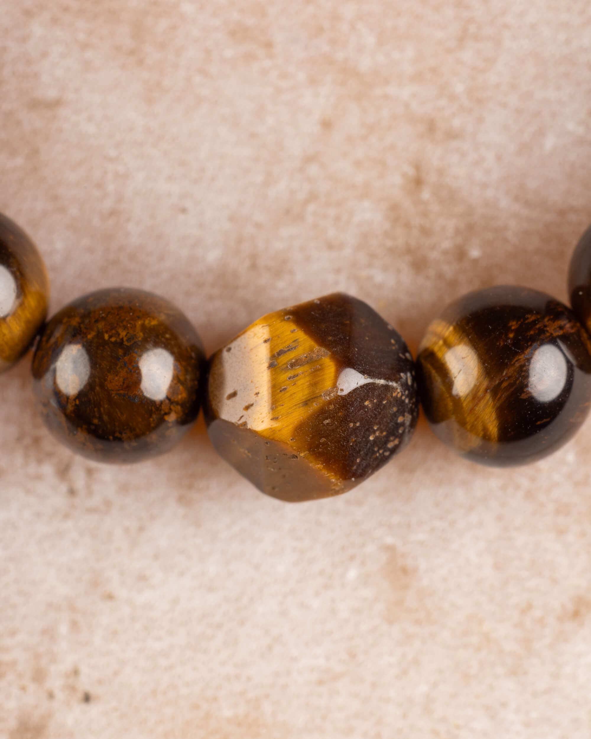 Pulsera de Ojo de Tigre (8 mm)